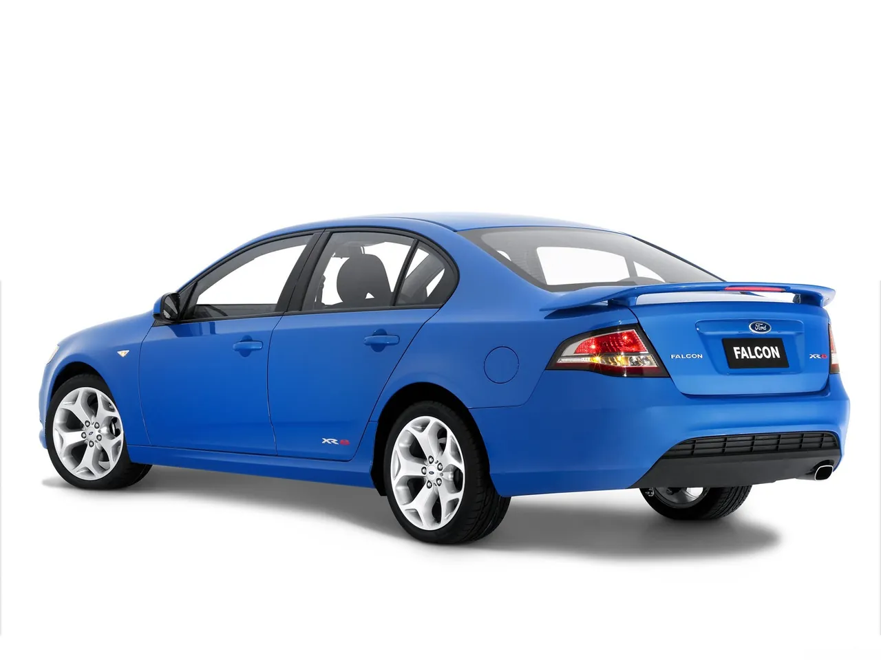 Ford FG Falcon XR8 (2008) – zadní tříčtvrteční pohled