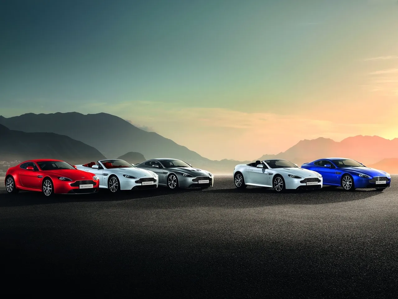 Aston Martin V8 Vantage (2012) - Model Family
