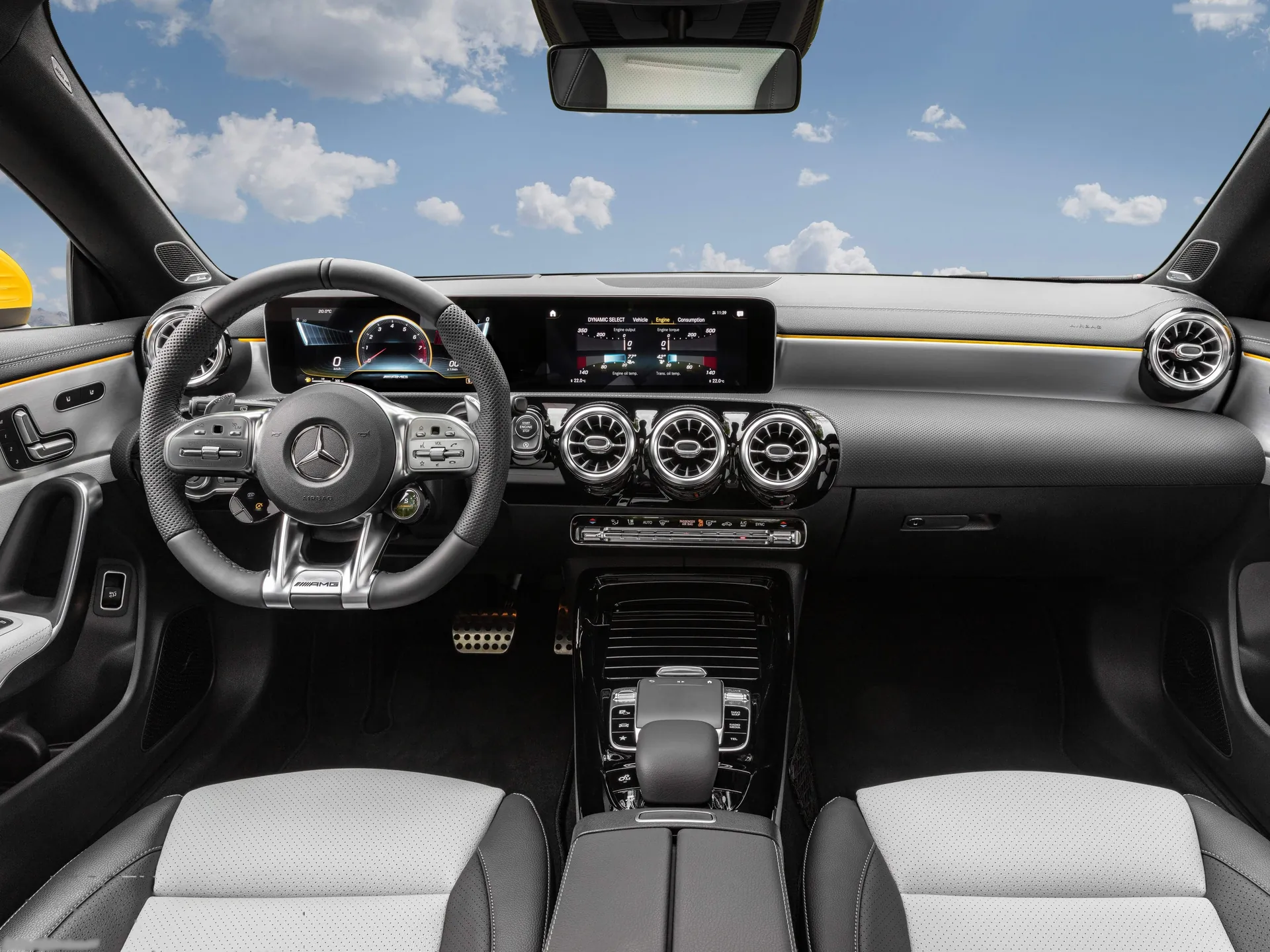 Mercedes-Benz CLA35 AMG 4Matic Shooting Brake (2020) – interiér