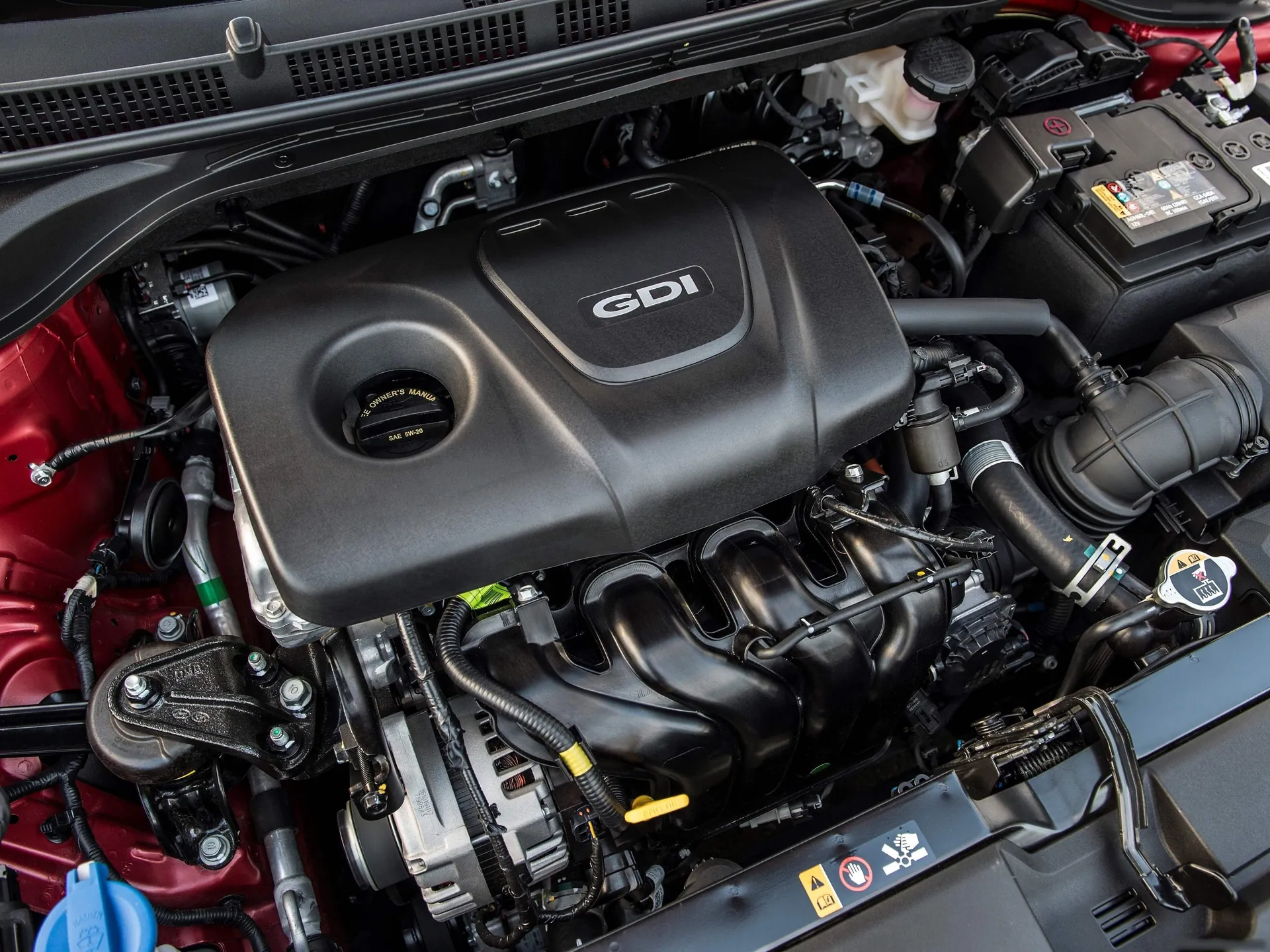 Hyundai Accent (2018) – motorový prostor