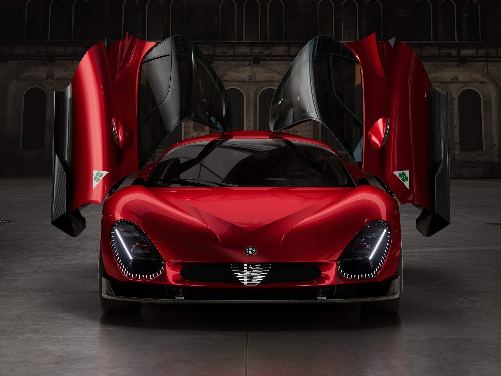 Alfa Romeo 33 Stradale (2024) – zepředu