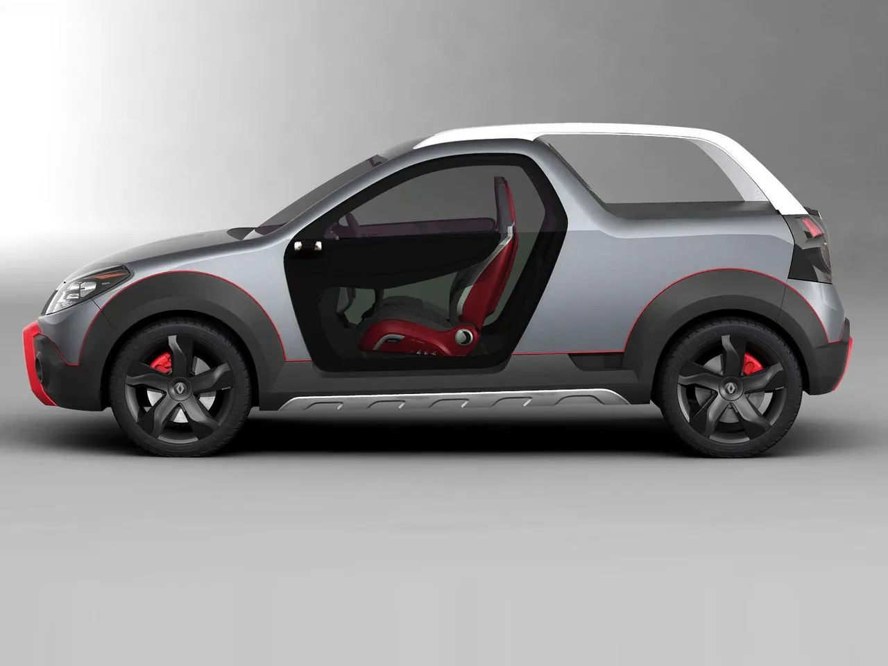 Renault Sand-up Concept (2008) – boční profil