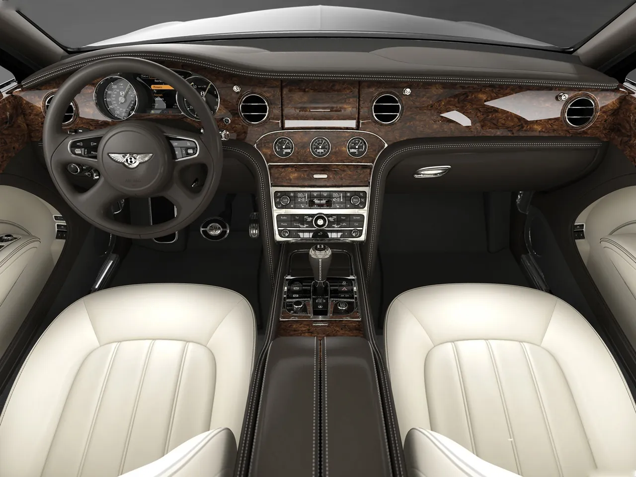 Bentley Mulsanne (2011) – interiér