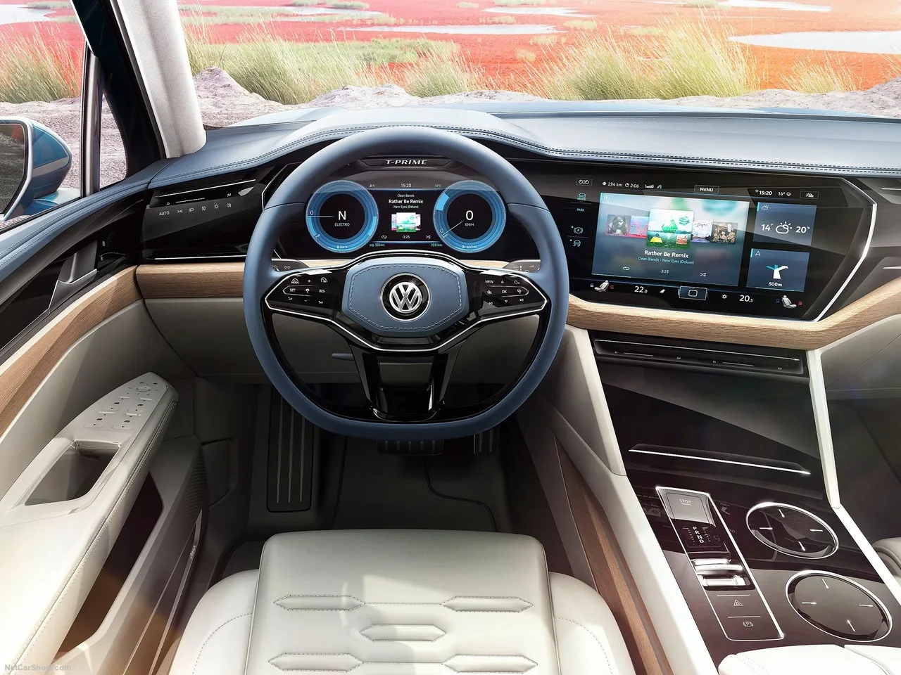 Volkswagen T-Prime GTE Concept (2016) – interiér