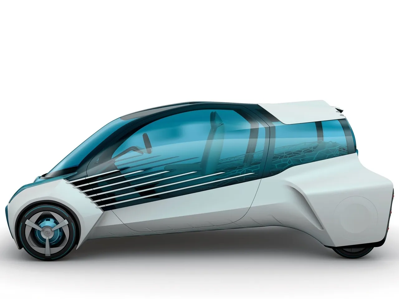 Toyota FCV Plus Concept (2015) - Side Profile
