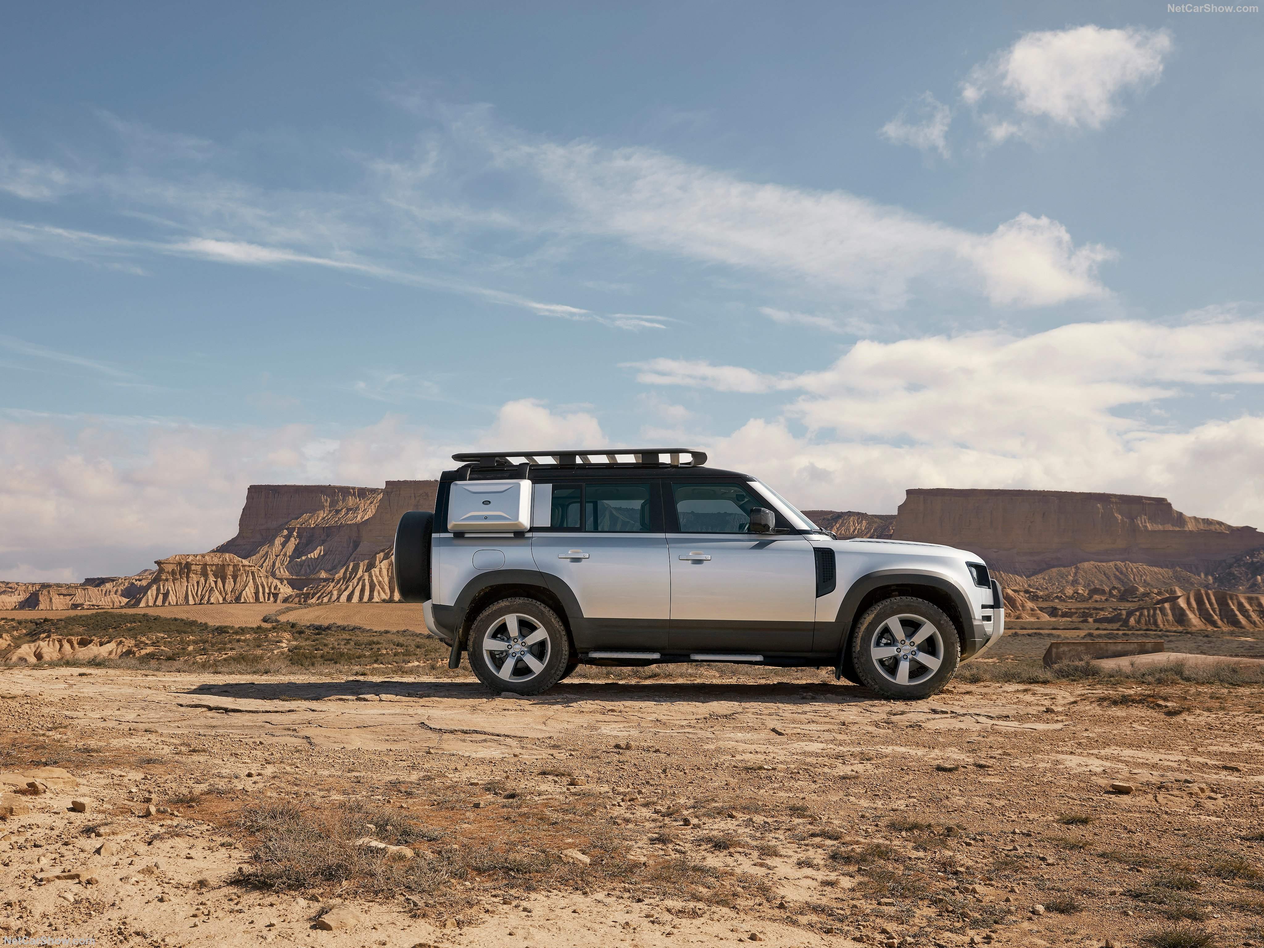 Land Rover Defender 110 (2020) – boční profil