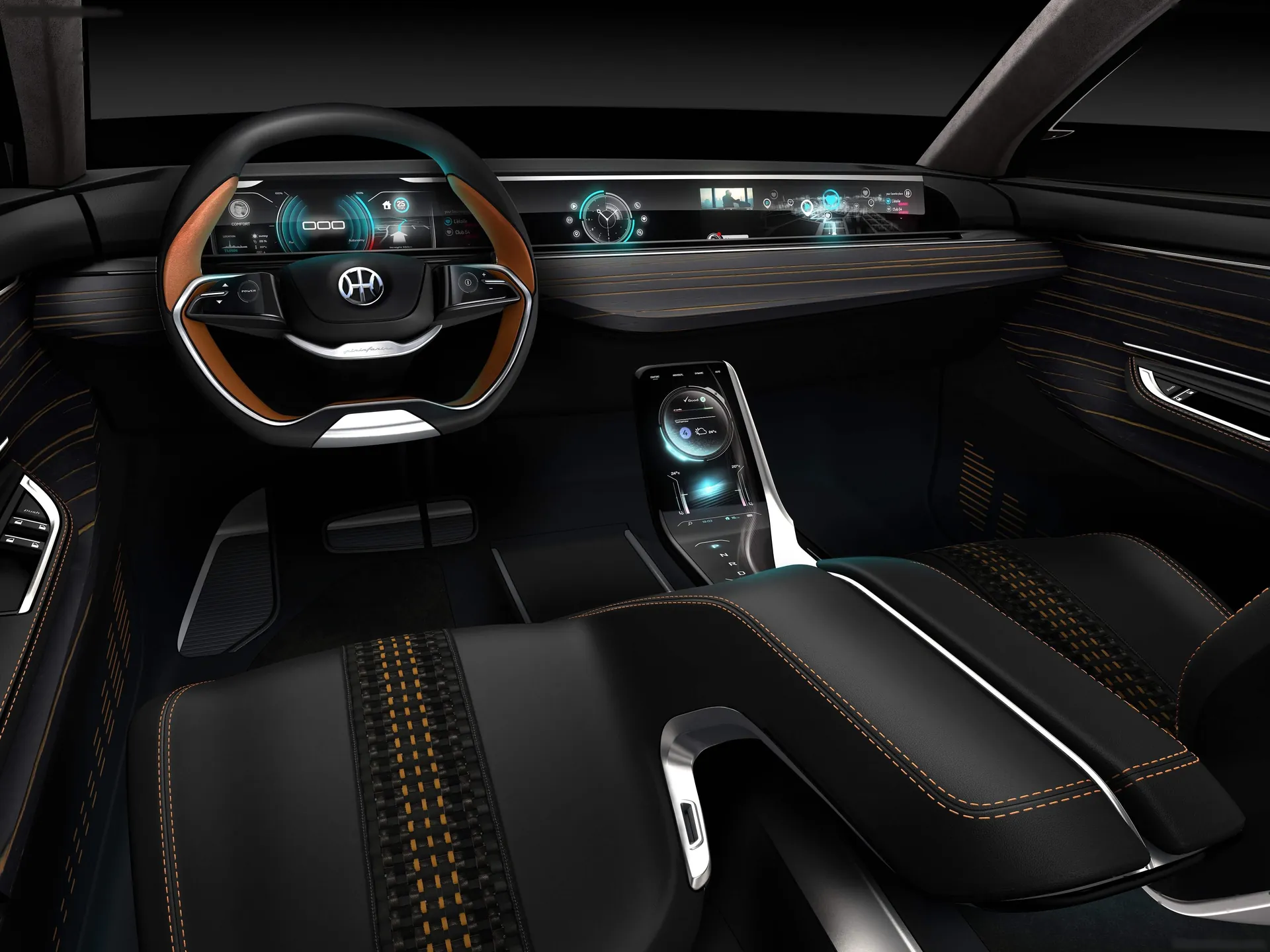 Pininfarina HK K350 SUV Concept (2018) – interiér