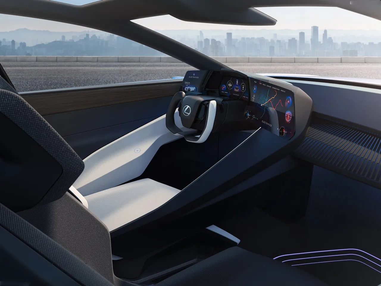 Lexus LF-Z Electrified Concept (2021) – interiér