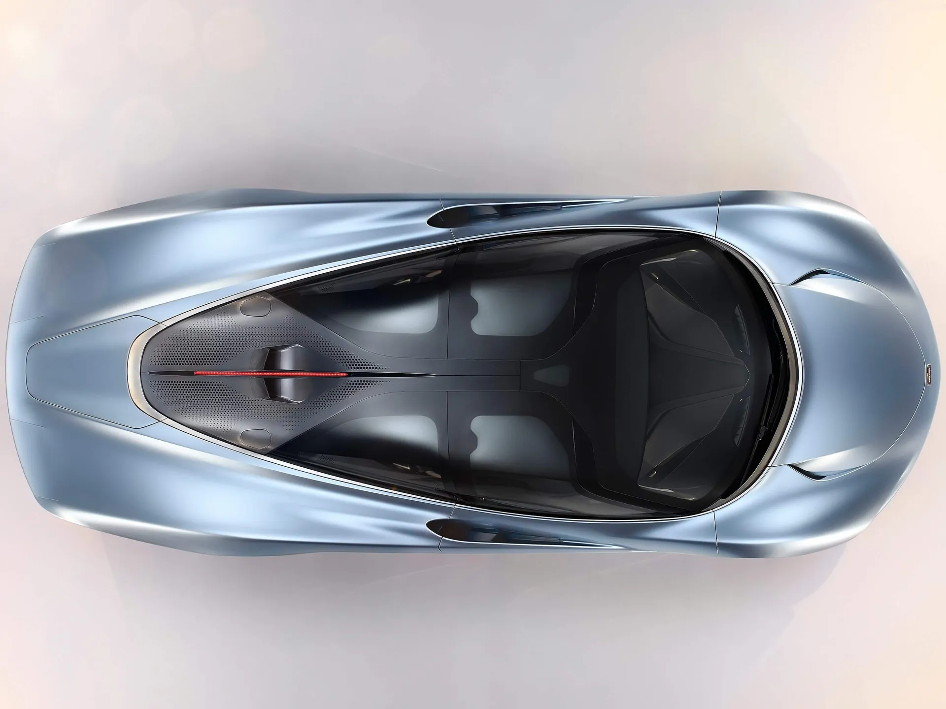 McLaren Speedtail (2020) - Top view