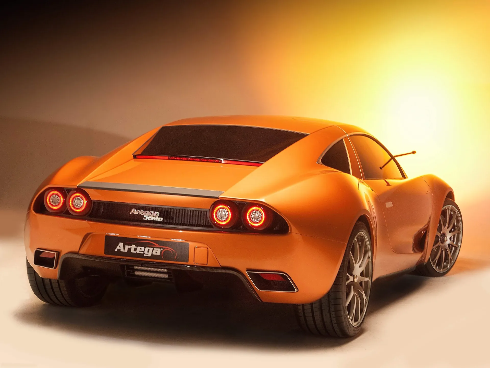 Artega Scalo Superelletra Concept (2017) – zadní tříčtvrteční pohled