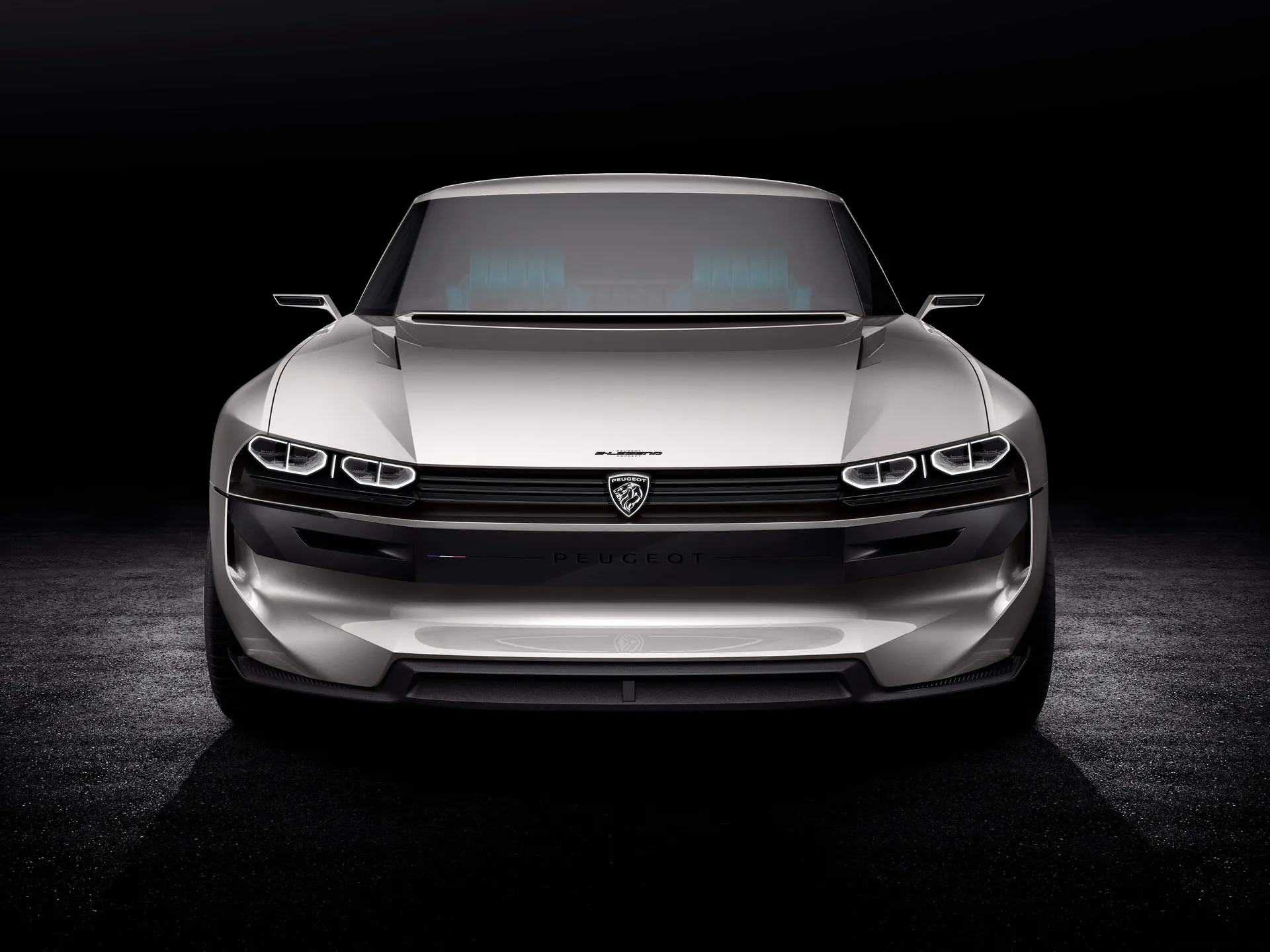 Peugeot e-Legend Concept (2018) – zepředu