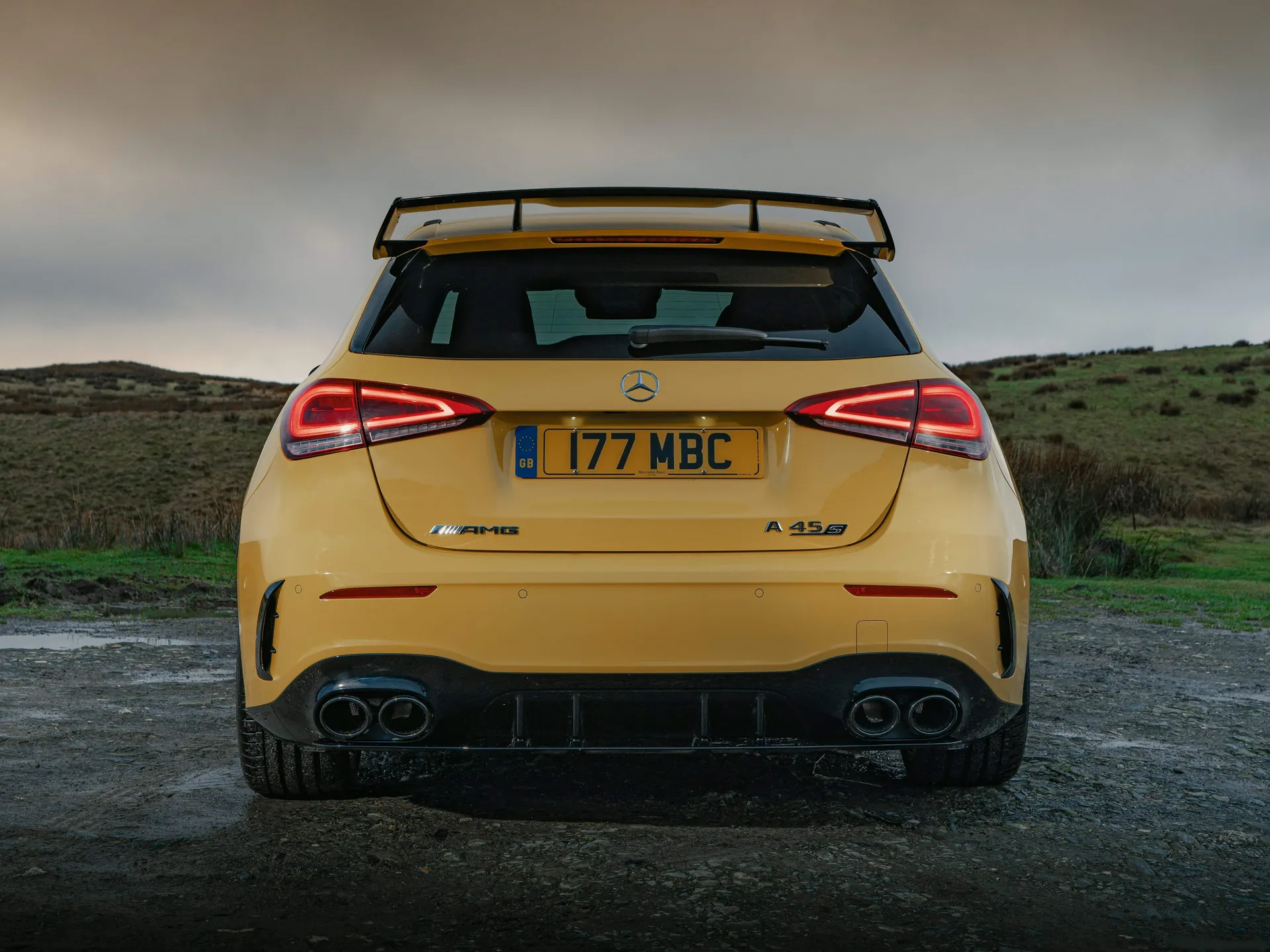 Mercedes-Benz A45 S AMG [UK] (2020) - Rear