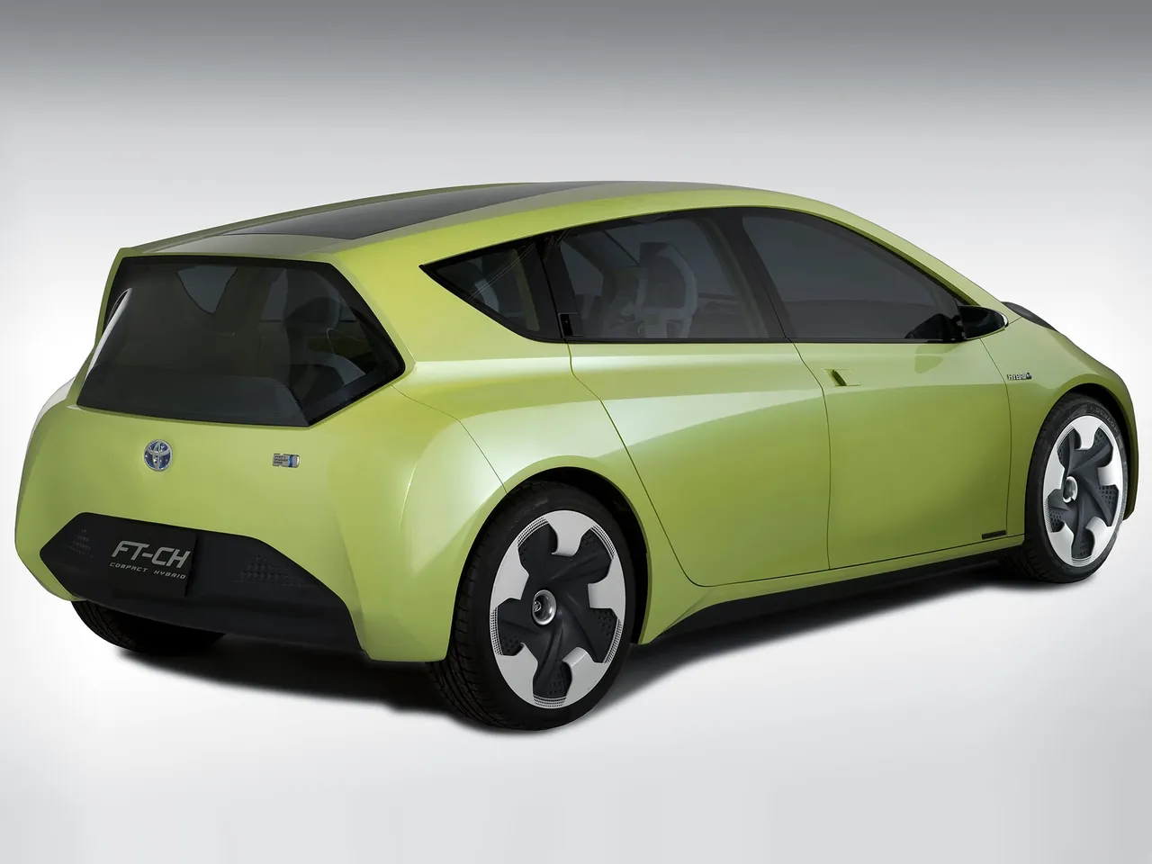 Toyota FT-CH Concept (2010) - Rear Three-Quarter