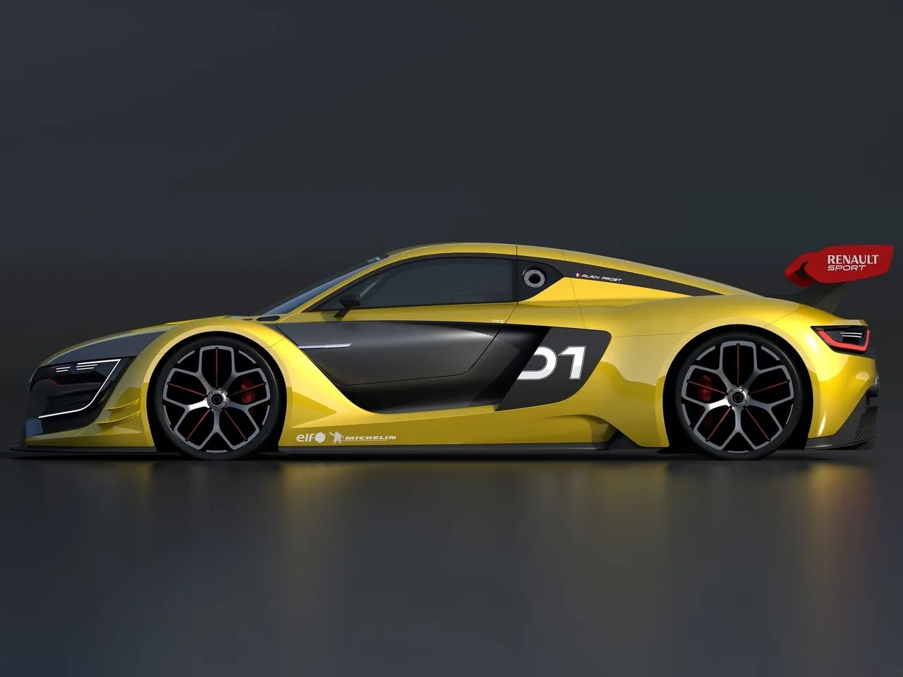 Renault Sport RS 01 (2015) – boční profil