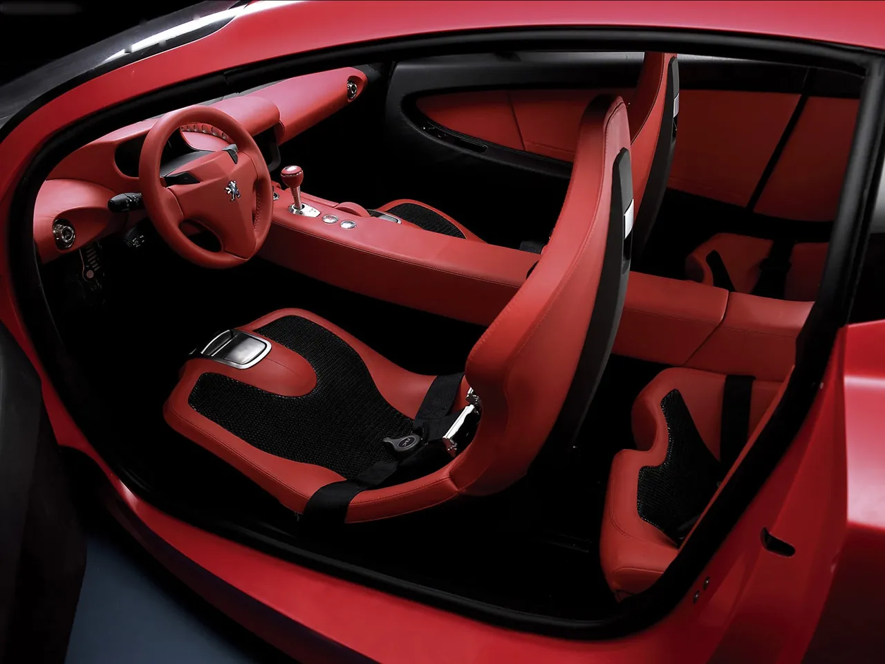 Peugeot RC Concept (2002) – interiér