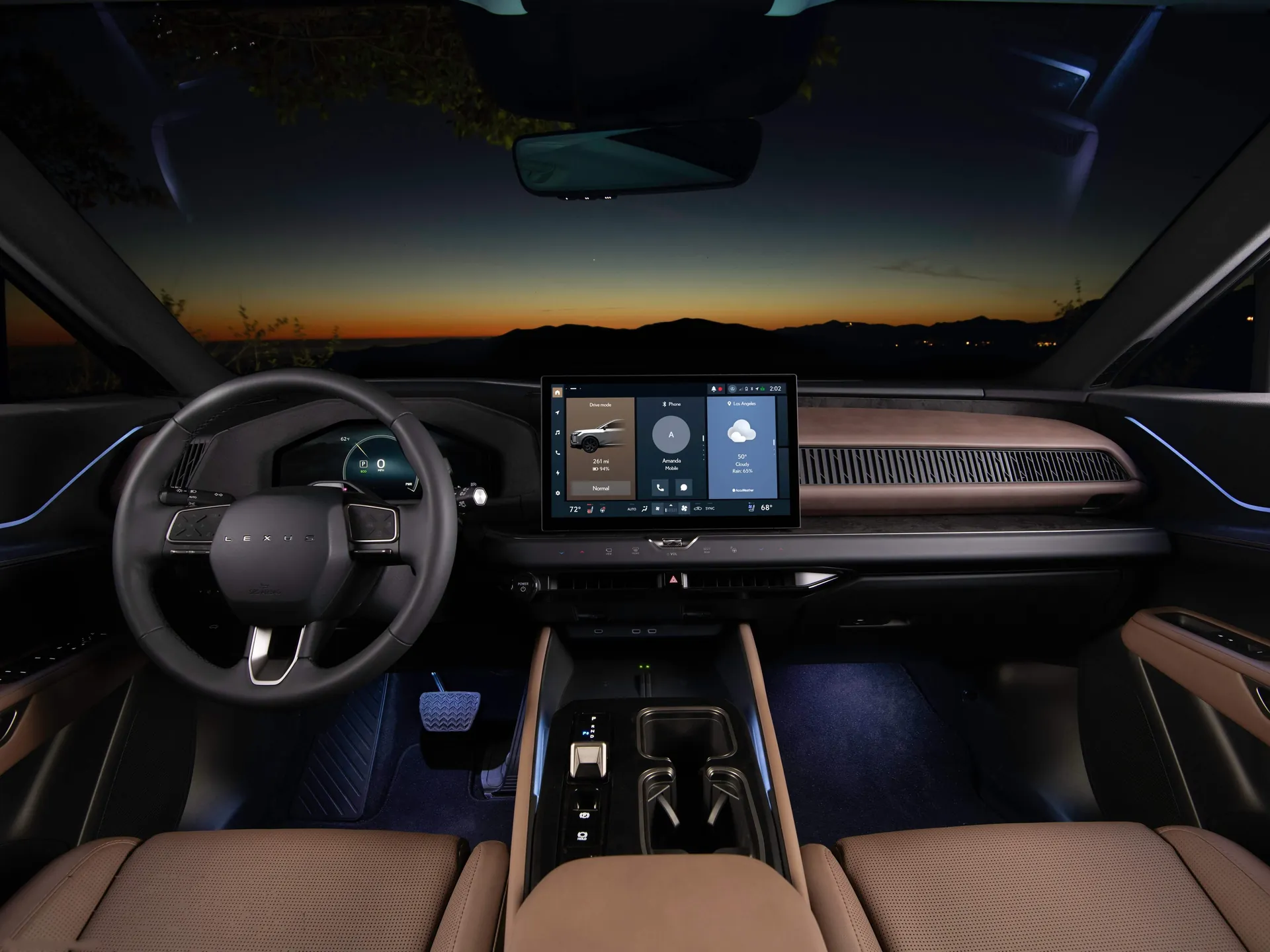 Lexus TZ (2027) – interiér