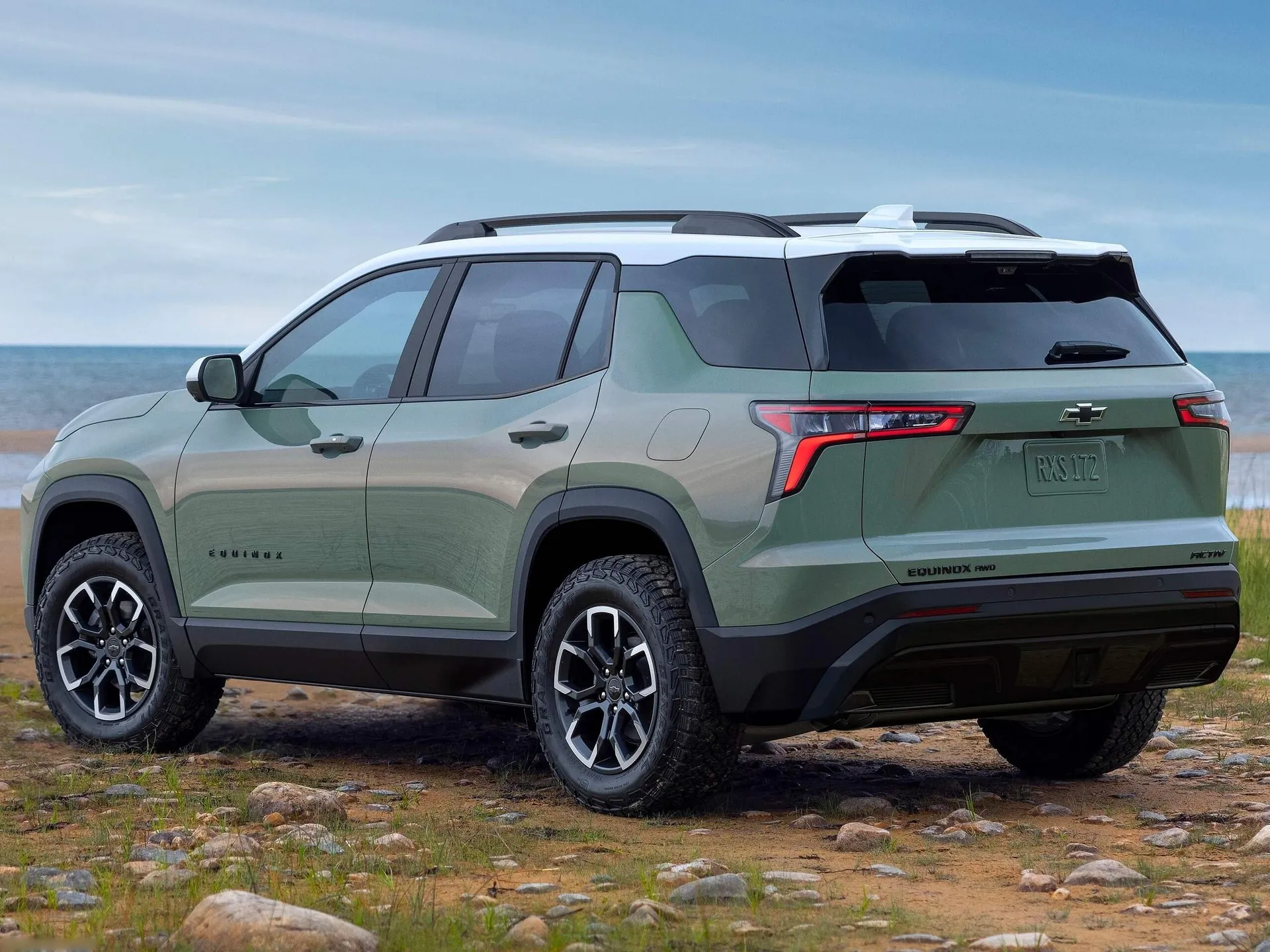Chevrolet Equinox (2025) – zadní tříčtvrteční pohled