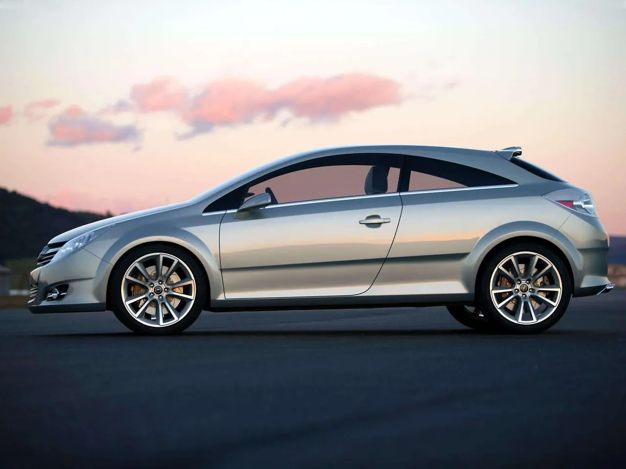 Opel GTC Geneva Concept (2003) – boční profil
