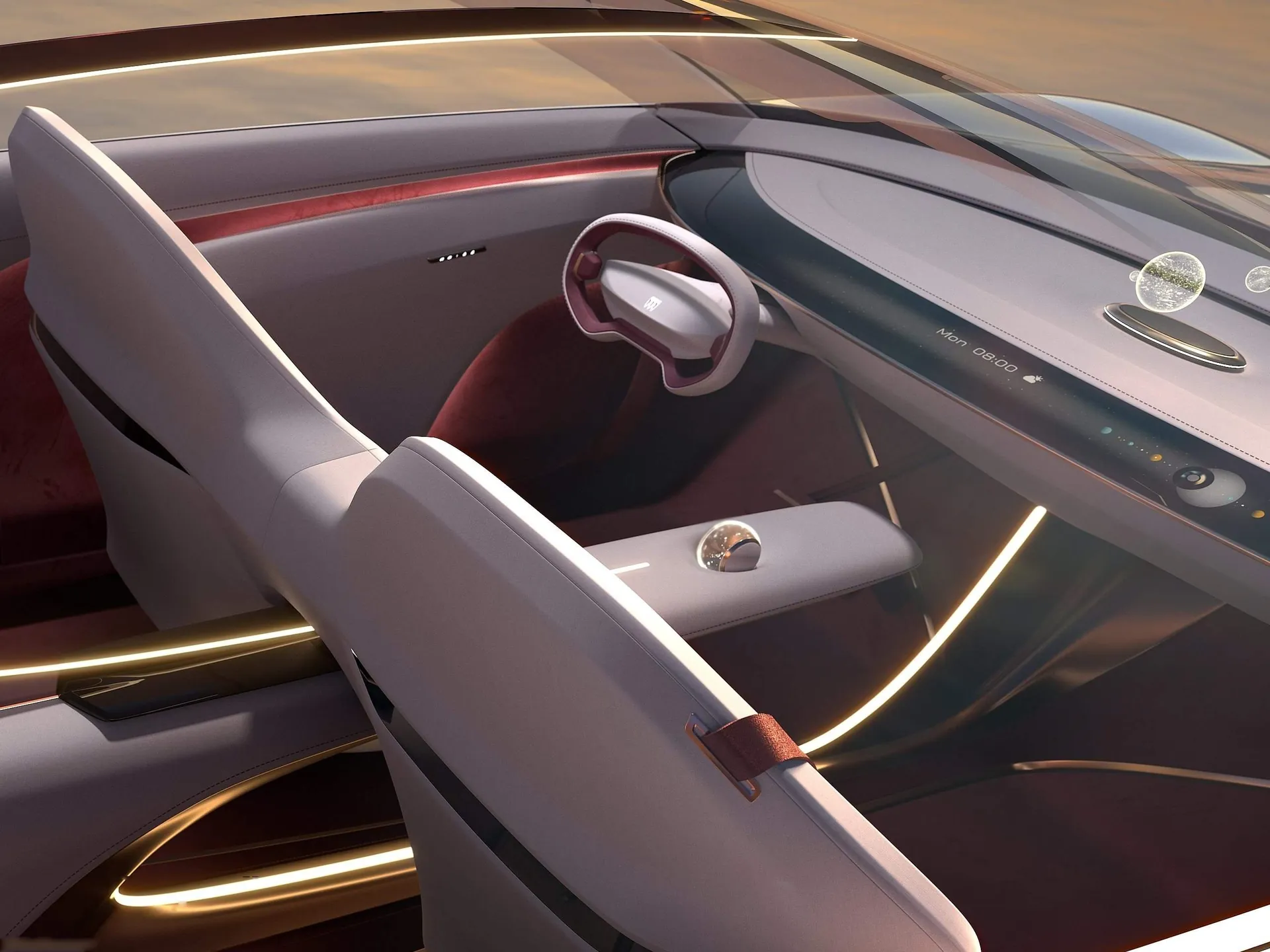 Buick Electra Orbit Concept (2025) – interiér