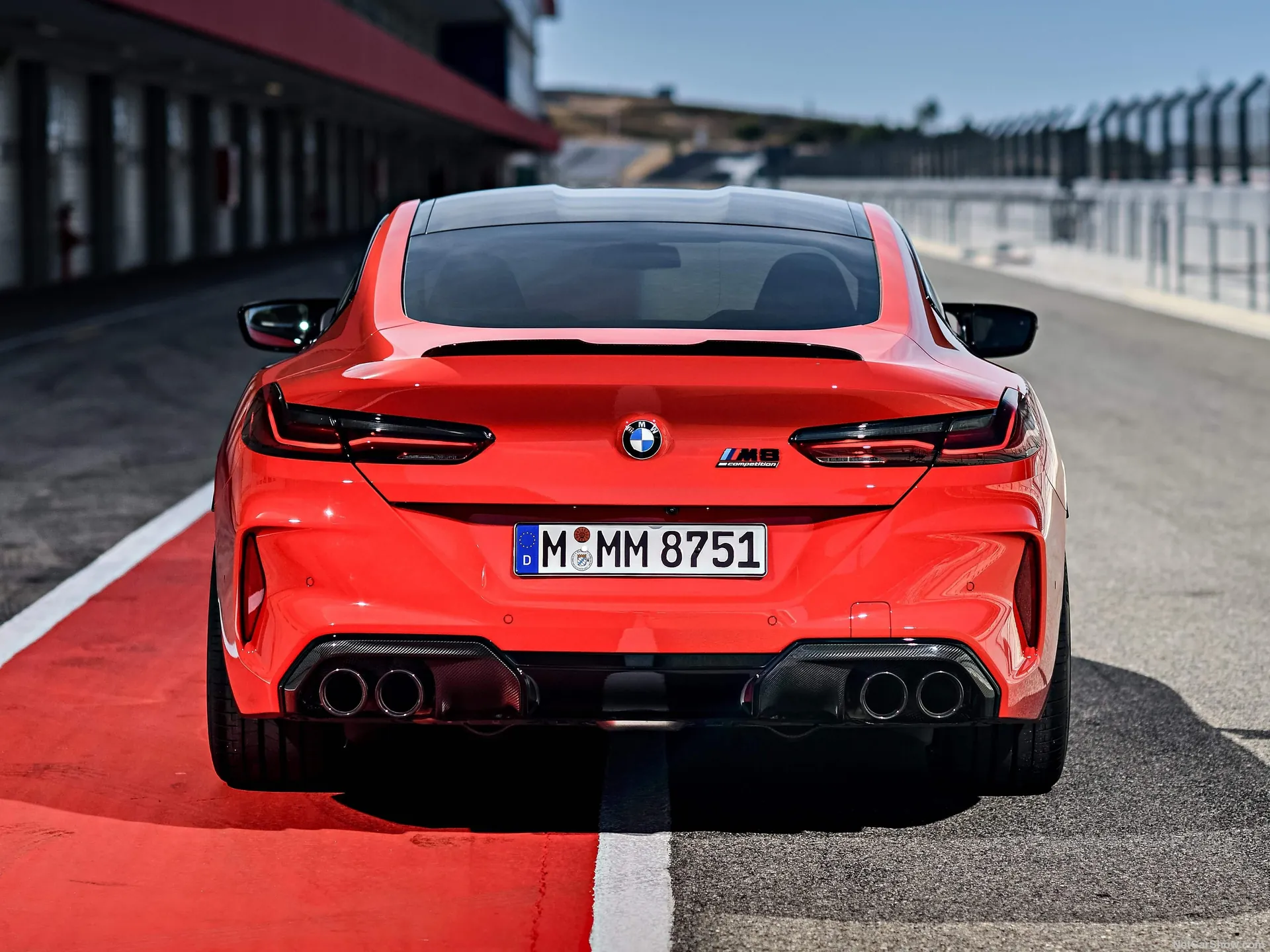 BMW M8 Competition Coupe (2020) – zezadu