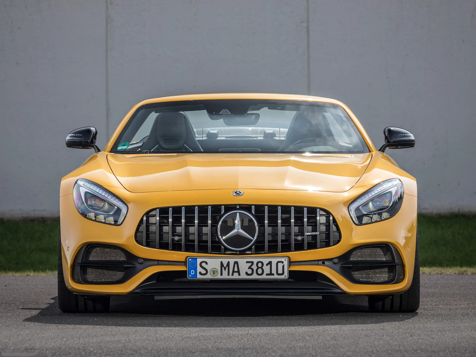 Mercedes-Benz AMG GT C Roadster (2017) – zepředu