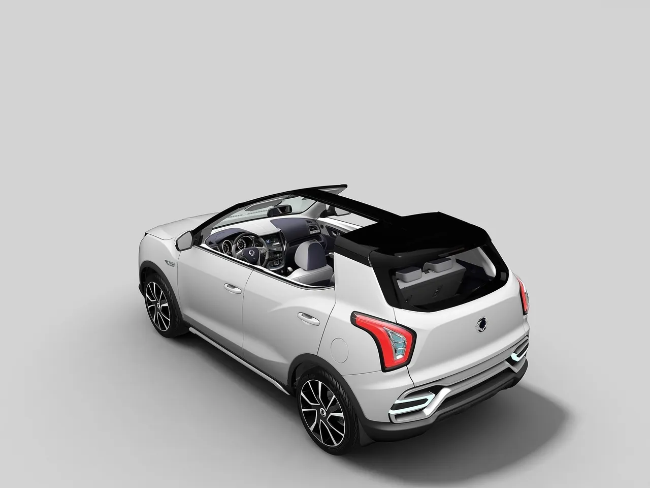 SsangYong XIV-Air Concept (2014) – zadní tříčtvrteční pohled