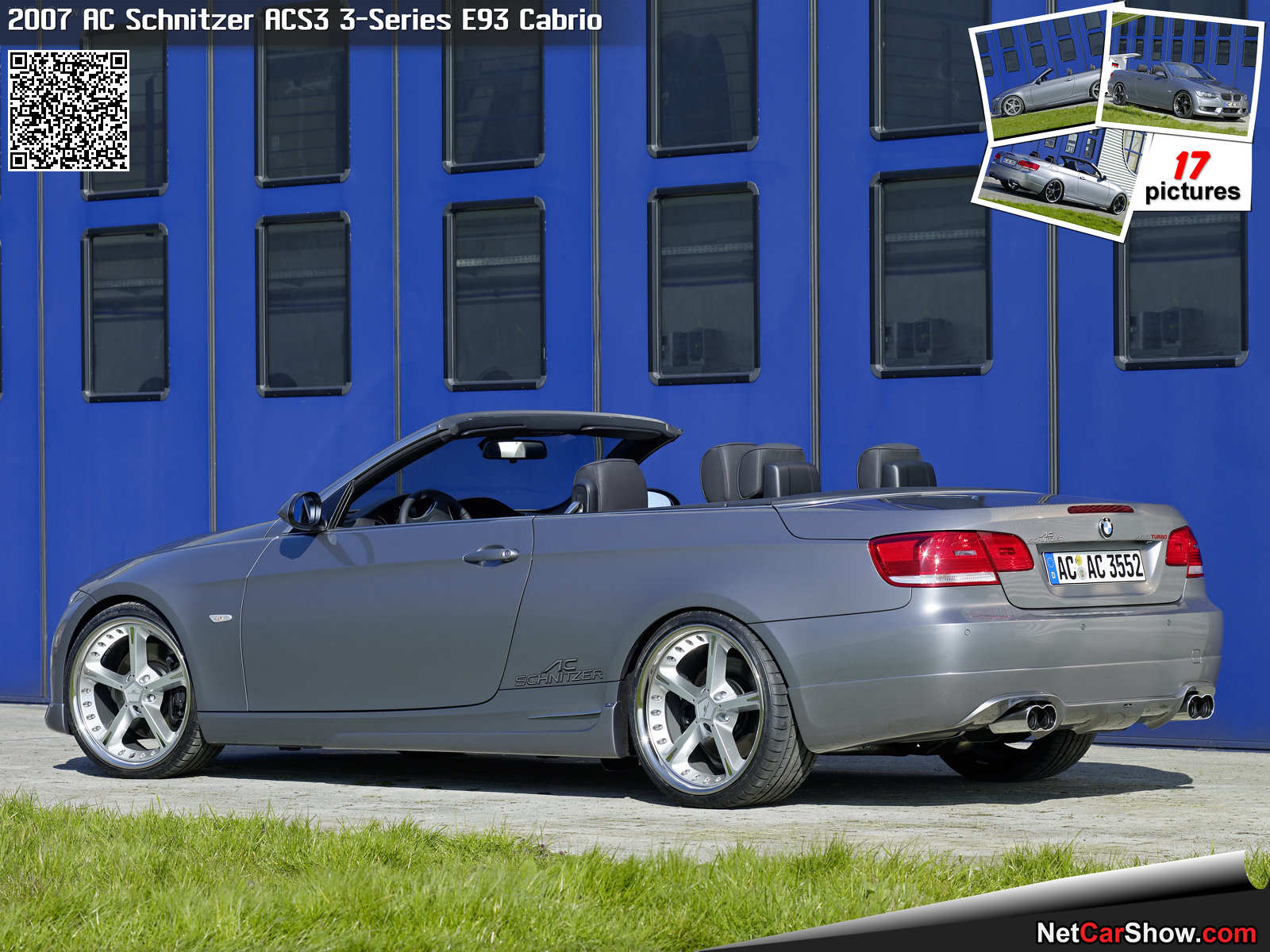 AC Schnitzer ACS3 3-Series E93 Cabrio (2007) - Rear Three-Quarter