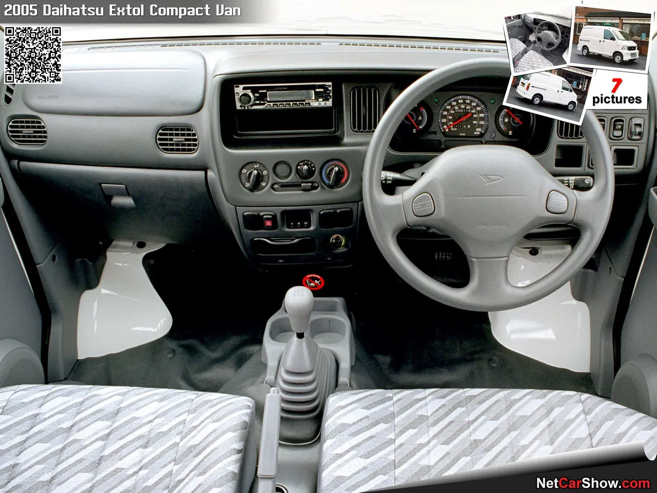 Daihatsu Extol Compact Van (2005) – interiér