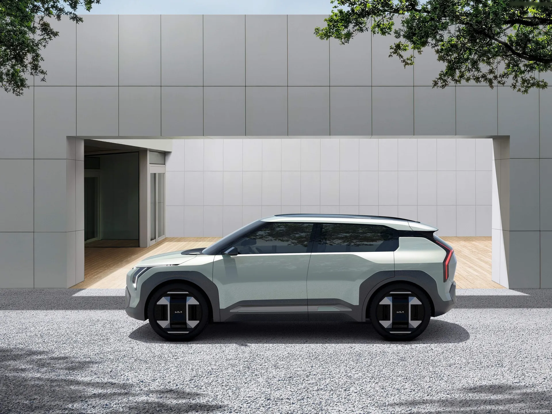 Kia EV3 Concept (2023) – boční profil