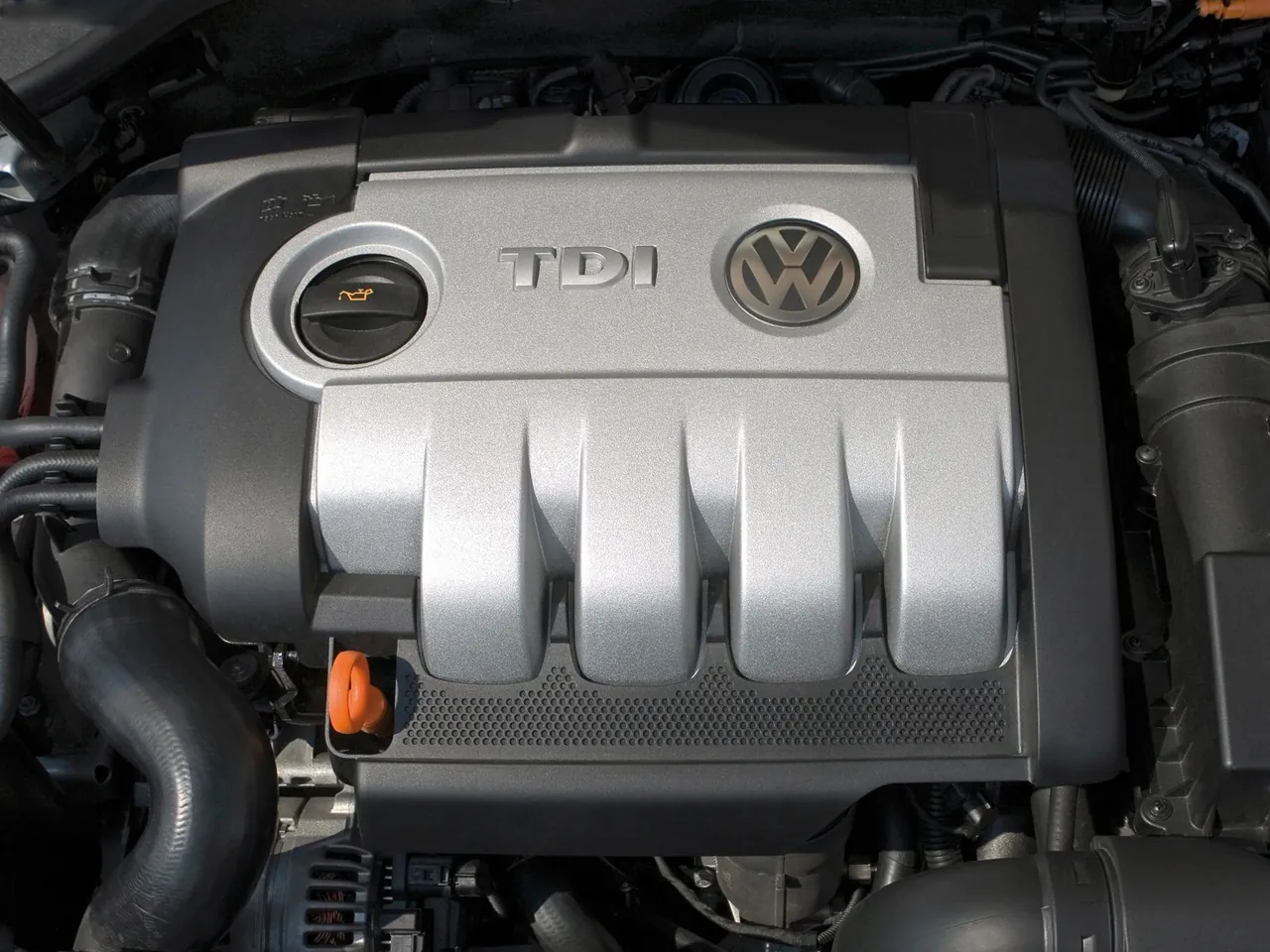 Volkswagen Eos (2007) – motorový prostor