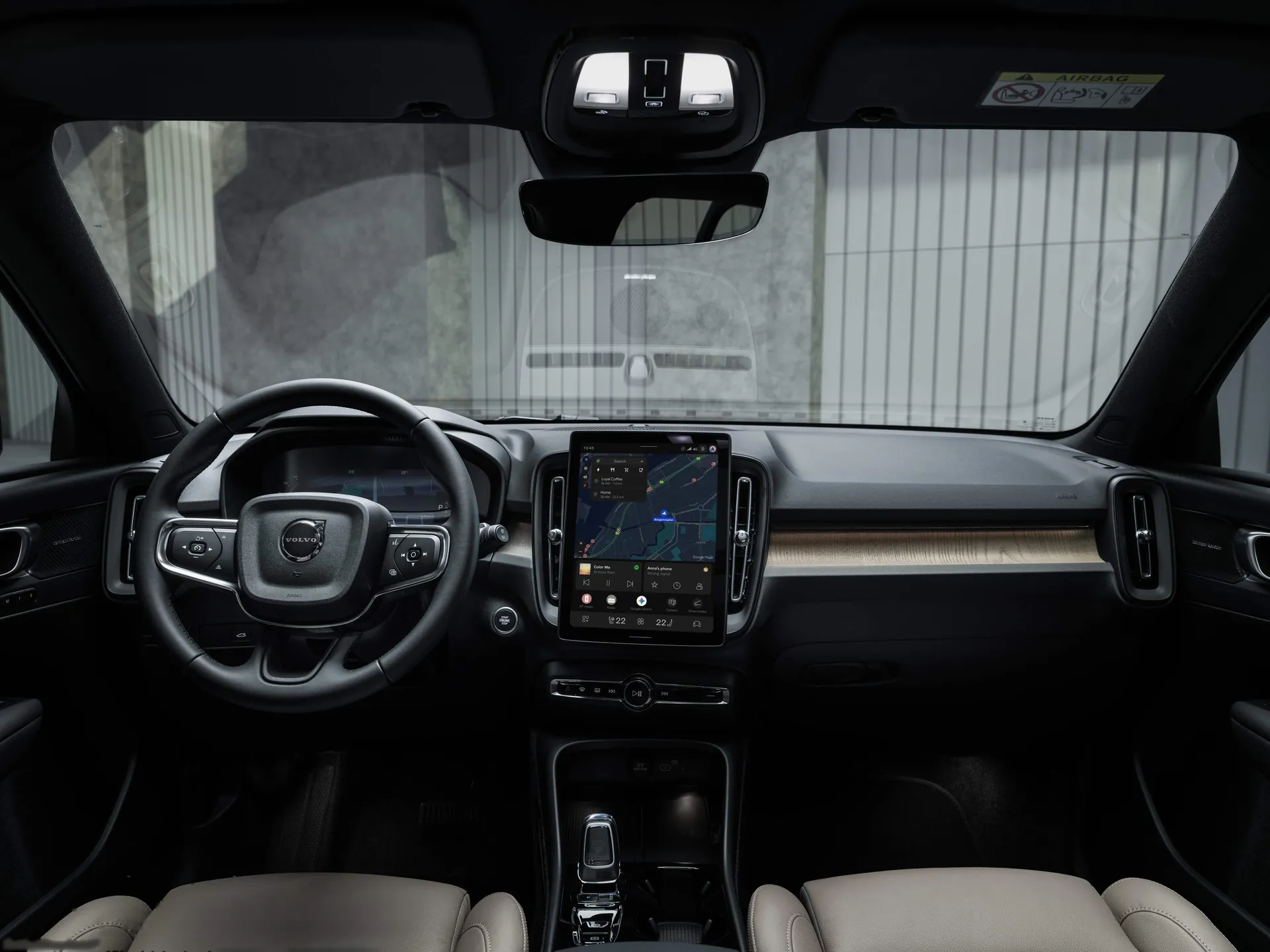 Volvo XC40 (2027) – interiér