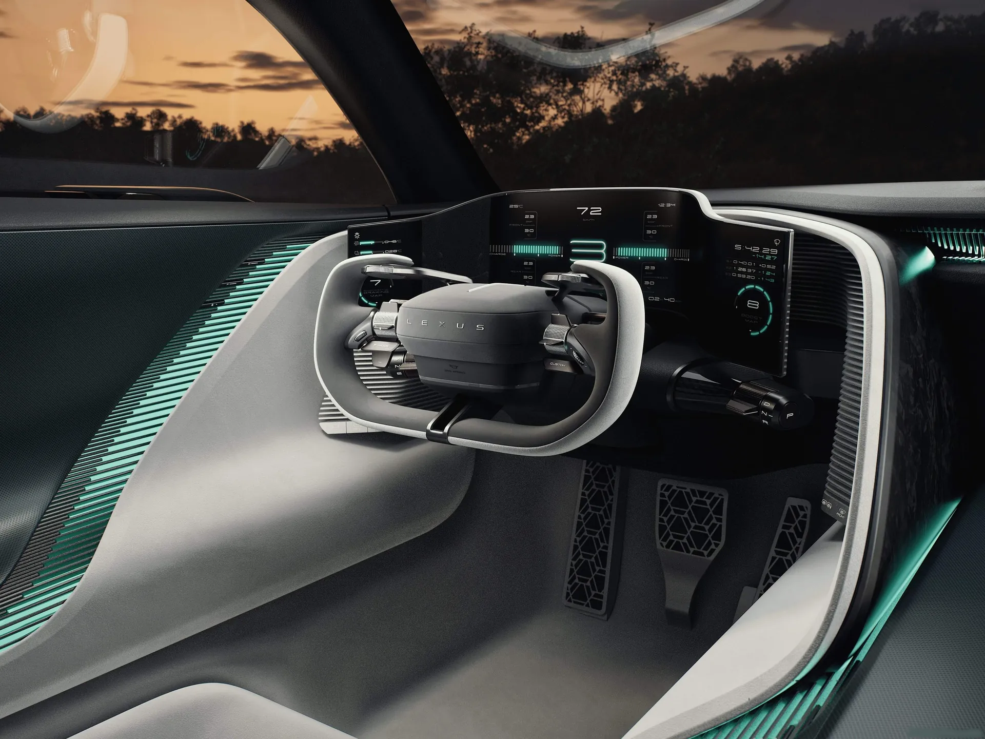 Lexus Sport Concept (2025) – interiér