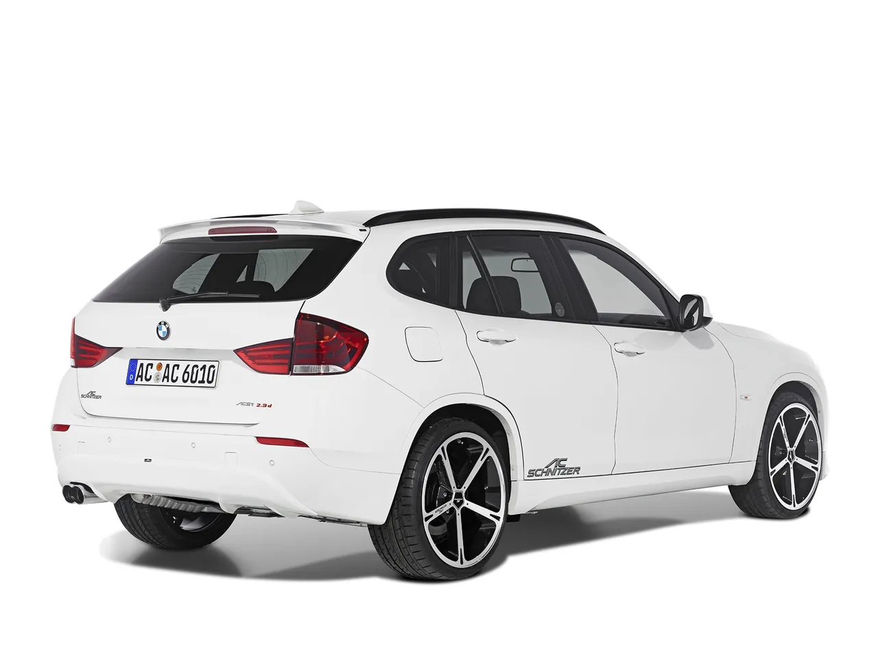 AC Schnitzer BMW X1 (2010) – zadní tříčtvrteční pohled