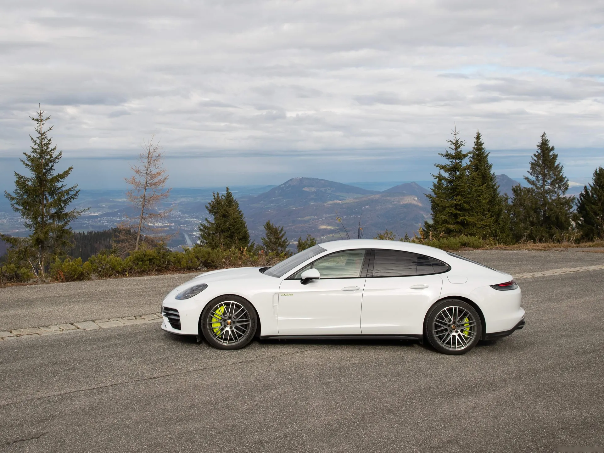 Porsche Panamera Turbo S E-Hybrid (2021) - Side Profile
