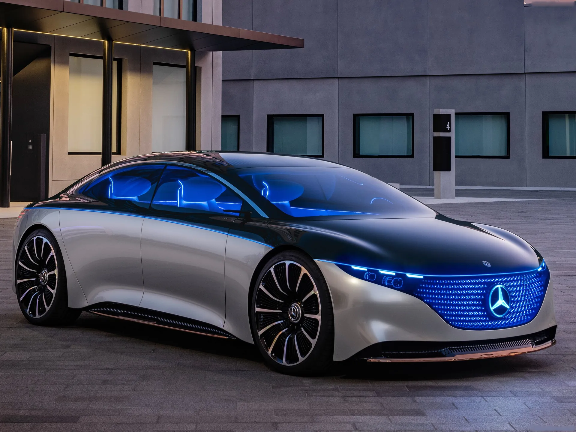 Mercedes-Benz Vision EQS Concept (2019)