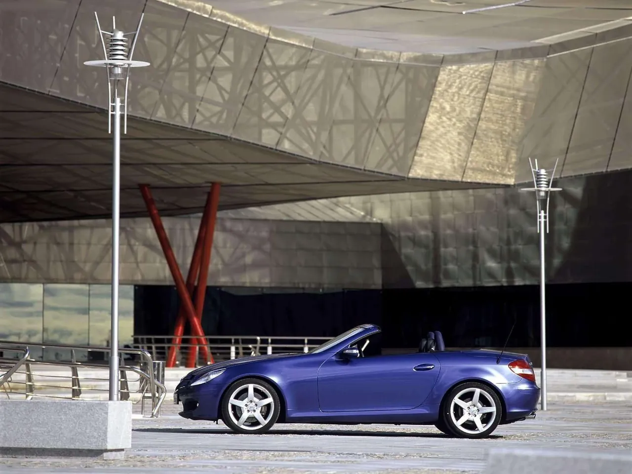 Mercedes-Benz SLK Prototype (2004) - Side Profile