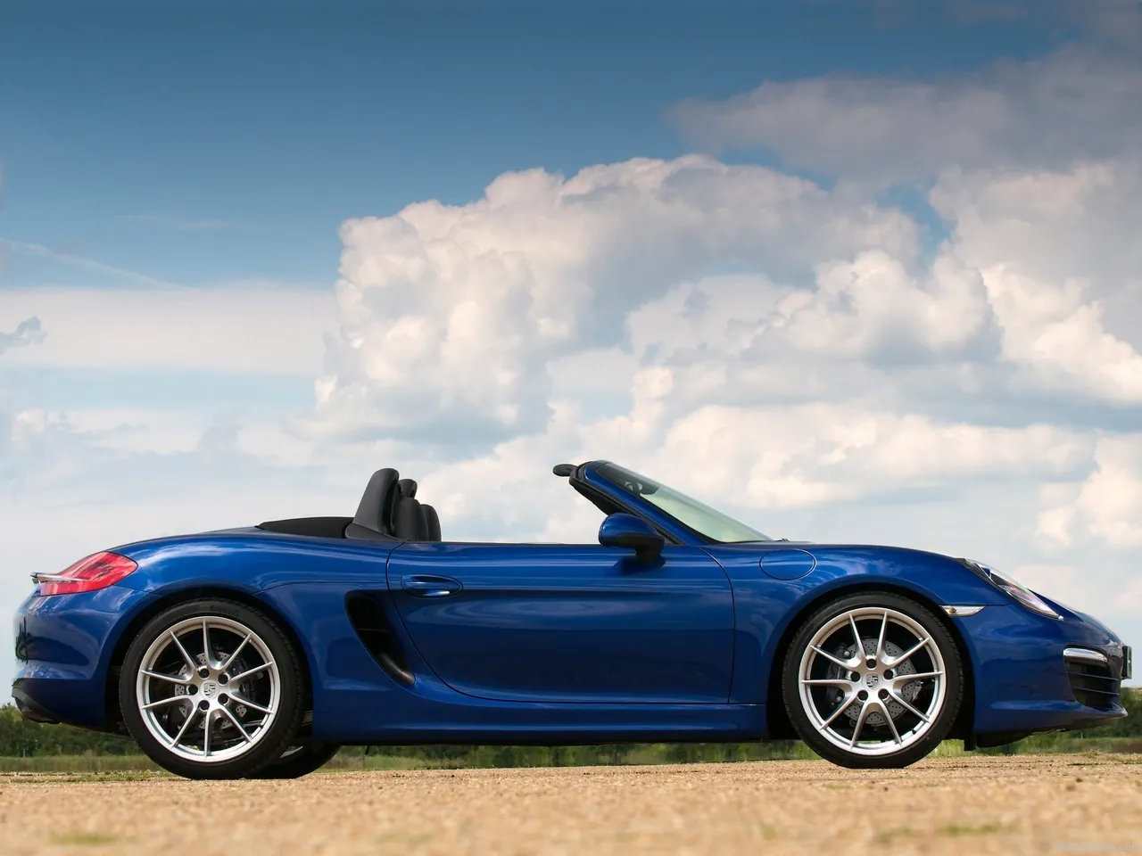Porsche Boxster (2013) – boční profil