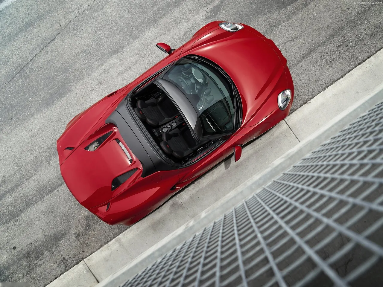 Alfa Romeo 4C Spider (2015) - Top view