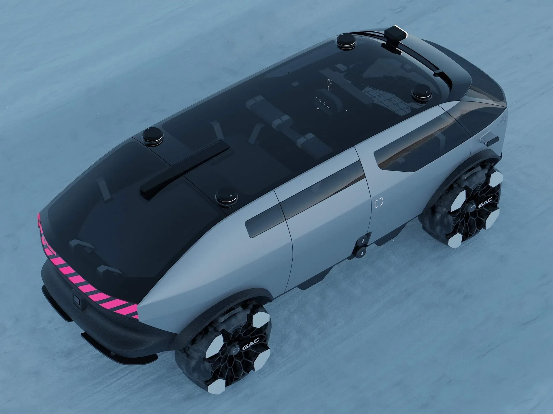 GAC Van Life Concept (2023) – zadní tříčtvrteční pohled