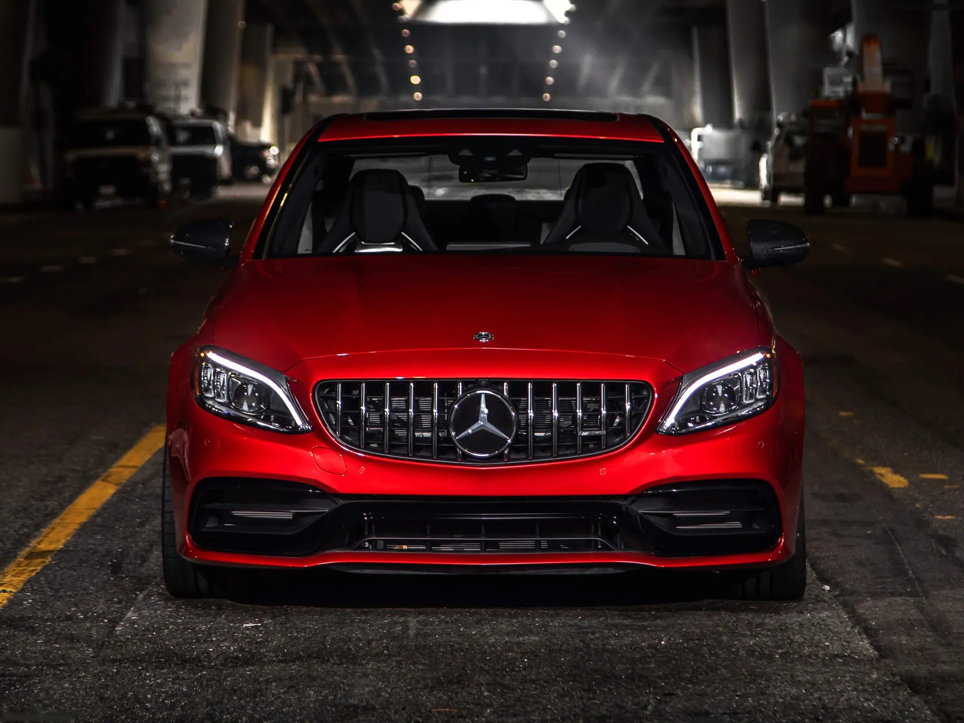 Mercedes-Benz C63 S AMG Sedan (2019) – zepředu