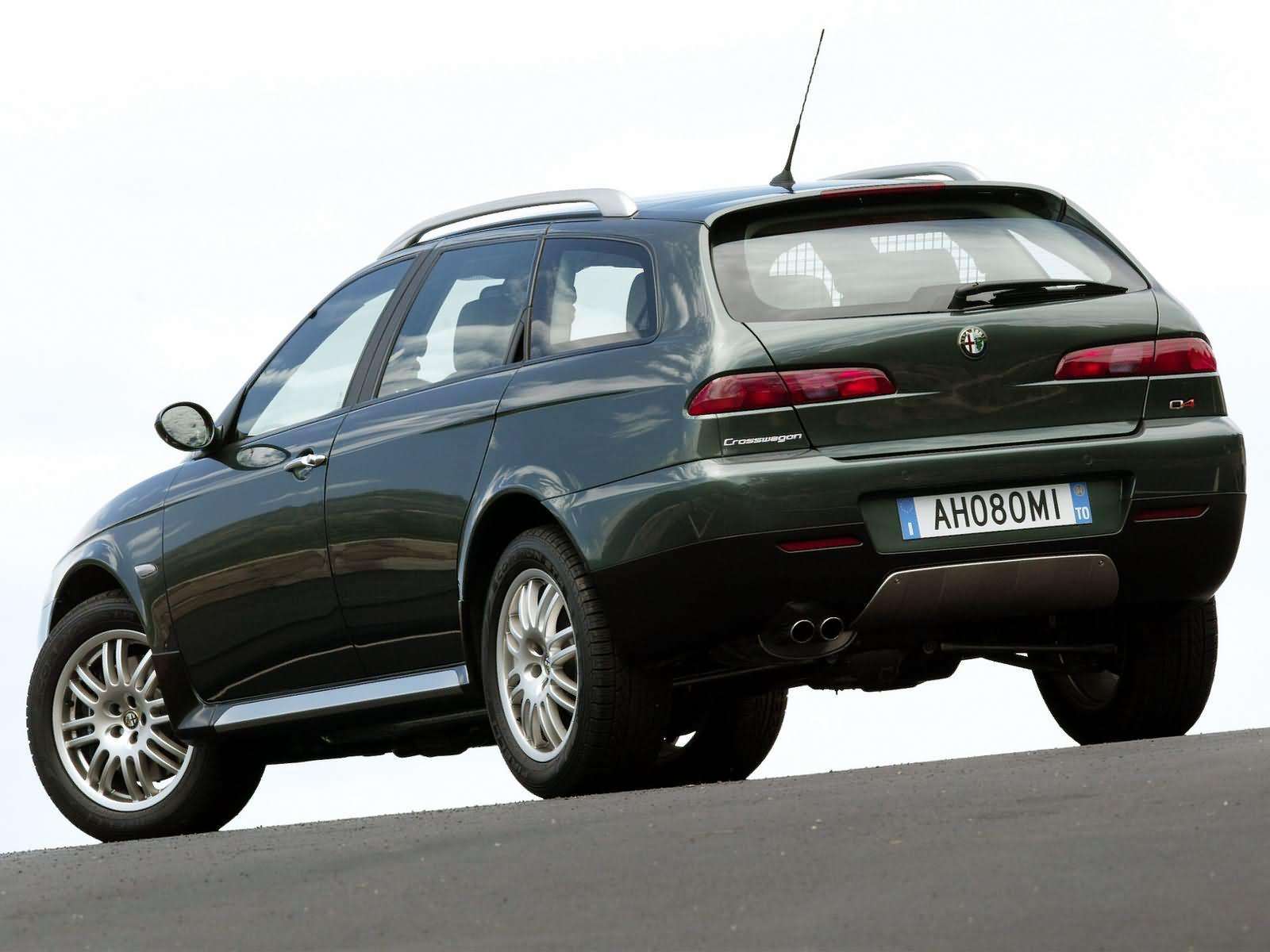 Alfa Romeo 156 Crosswagon Q4 (2004) - Rear Three-Quarter