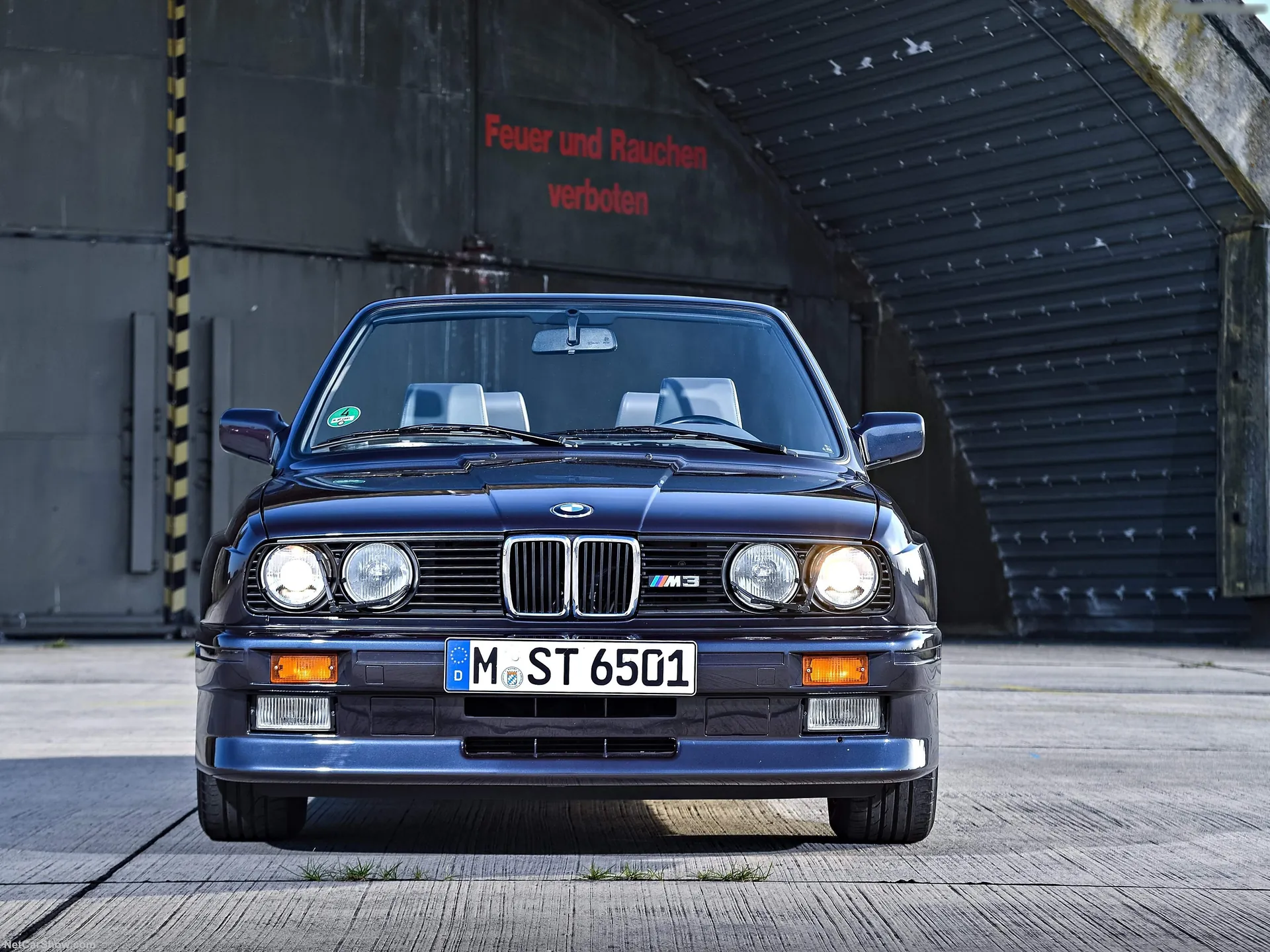 BMW M3 Cabriolet (1988) – zepředu