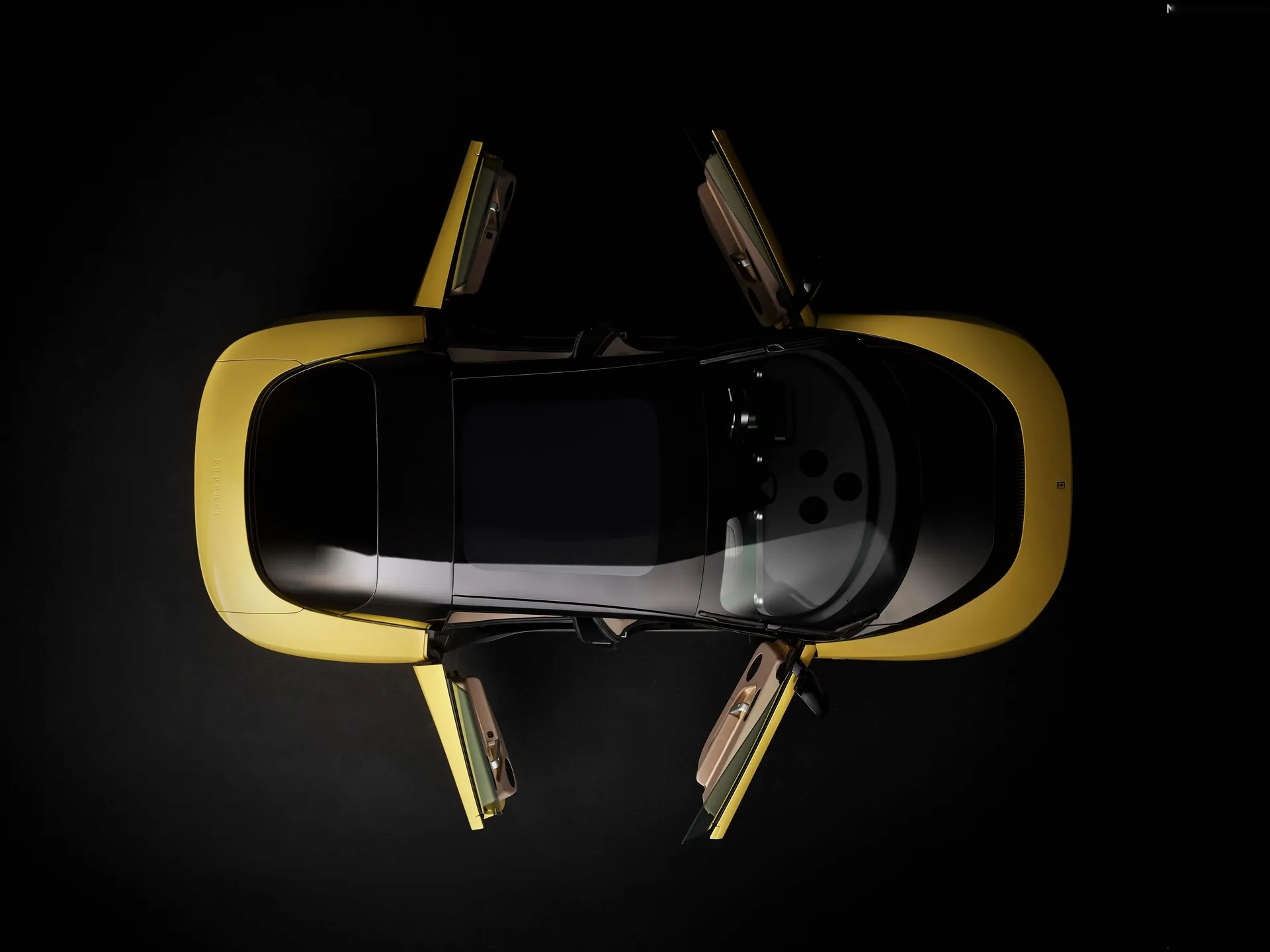 Ferrari Luce (2027) – pohled shora
