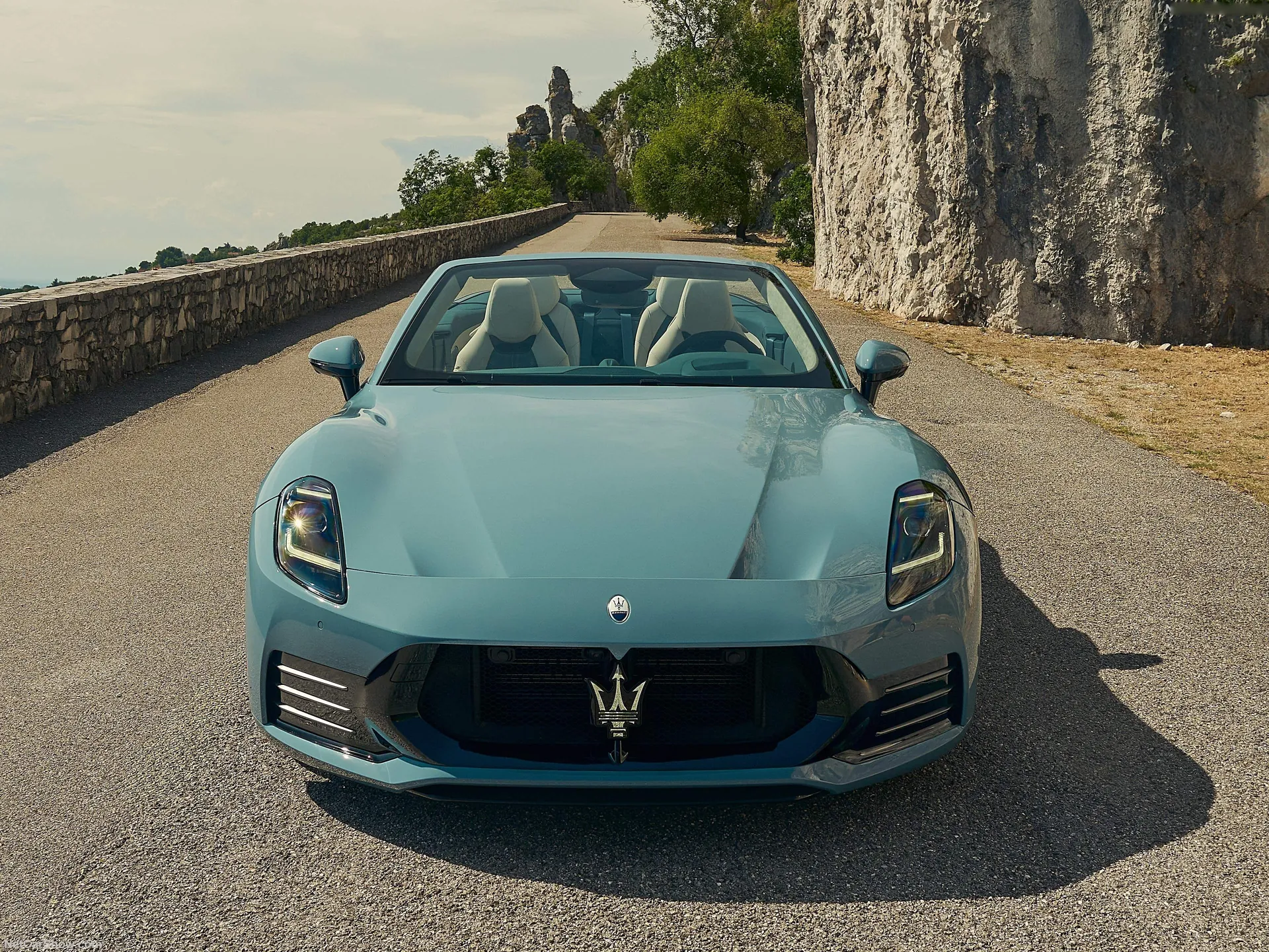 Maserati GranCabrio Folgore (2027) – zepředu