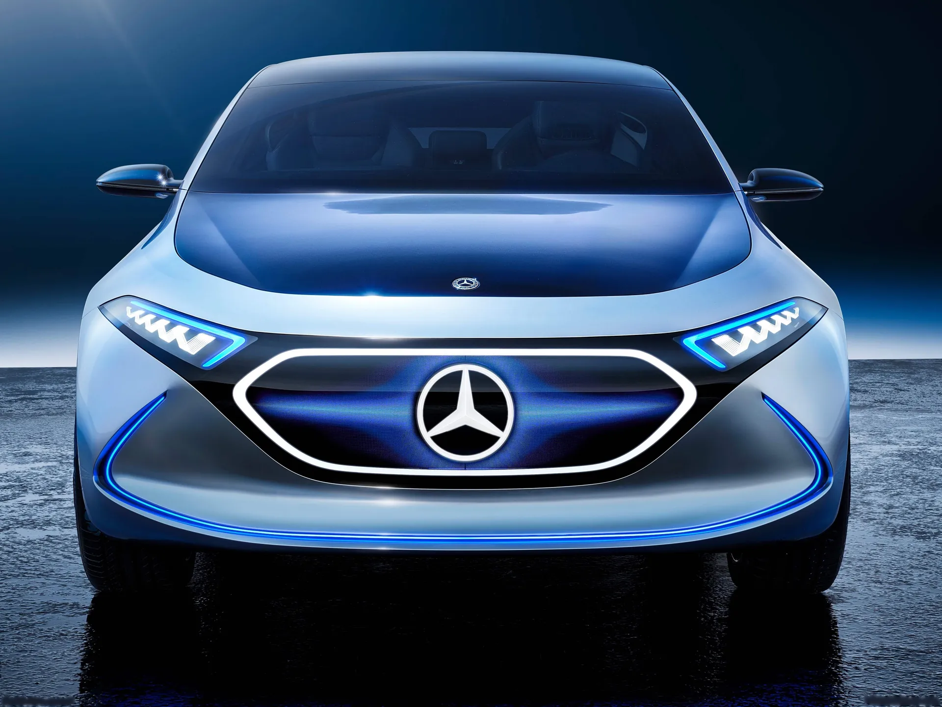 Mercedes-Benz EQA Concept (2017) – zepředu