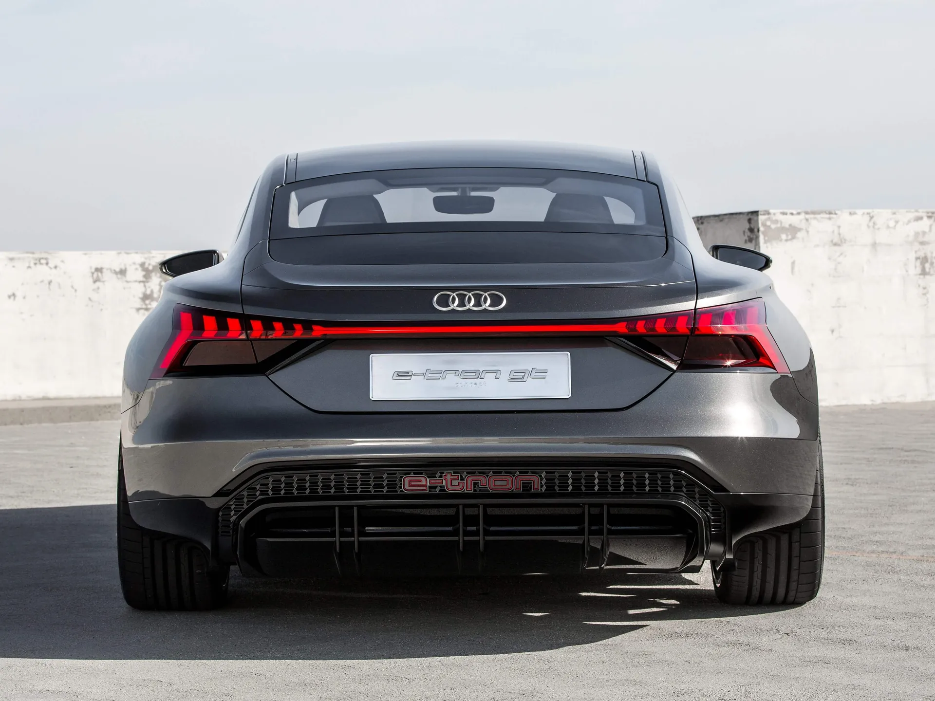 Audi e-tron GT Concept (2018) – zezadu