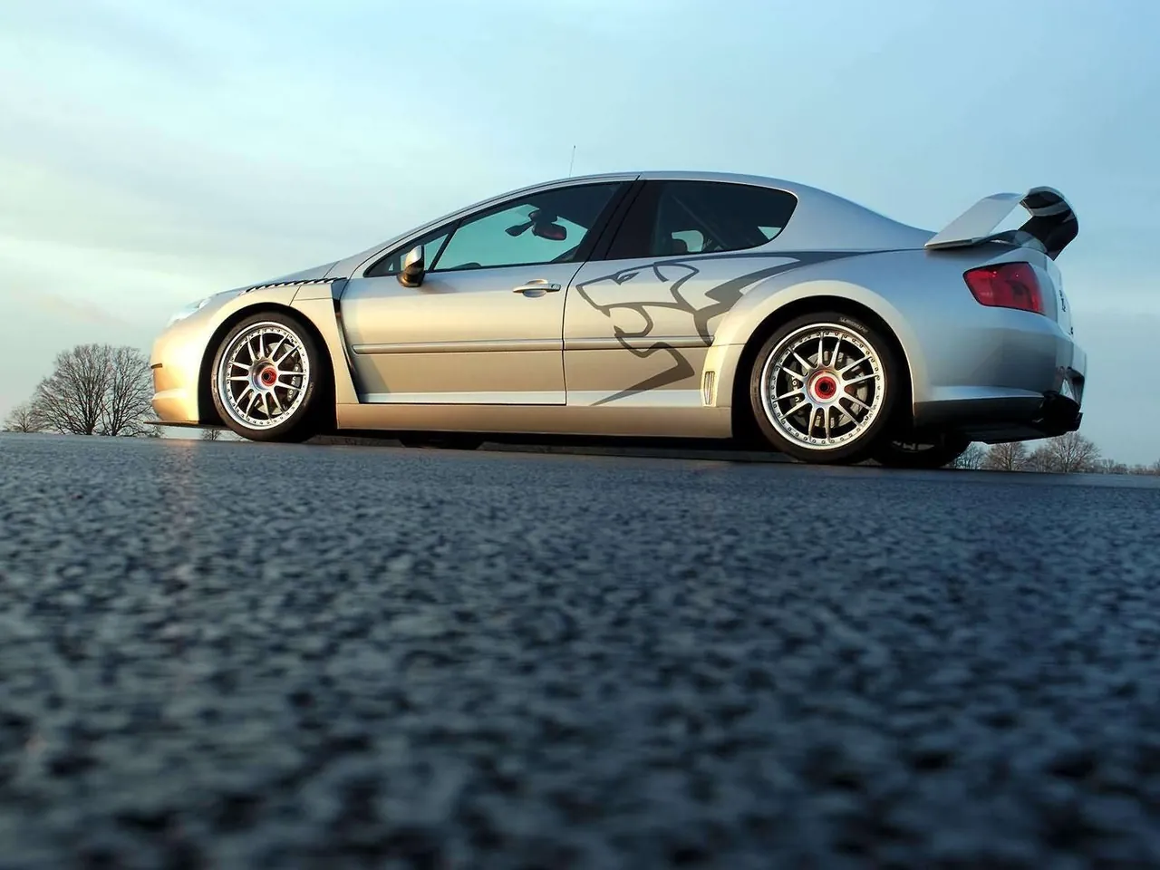 Peugeot 407 Silhouette Concept (2004) – boční profil