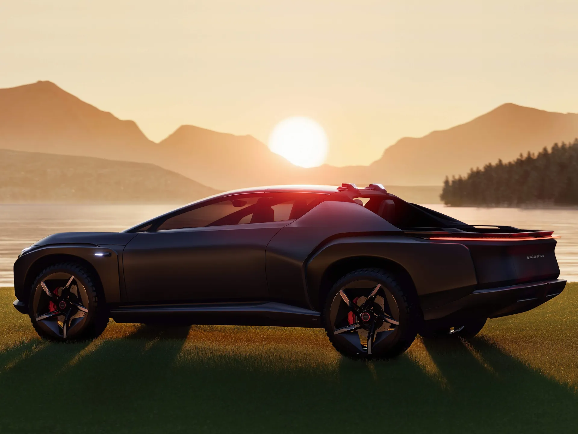 Italdesign Quintessenza Concept (2024) - Rear Angle