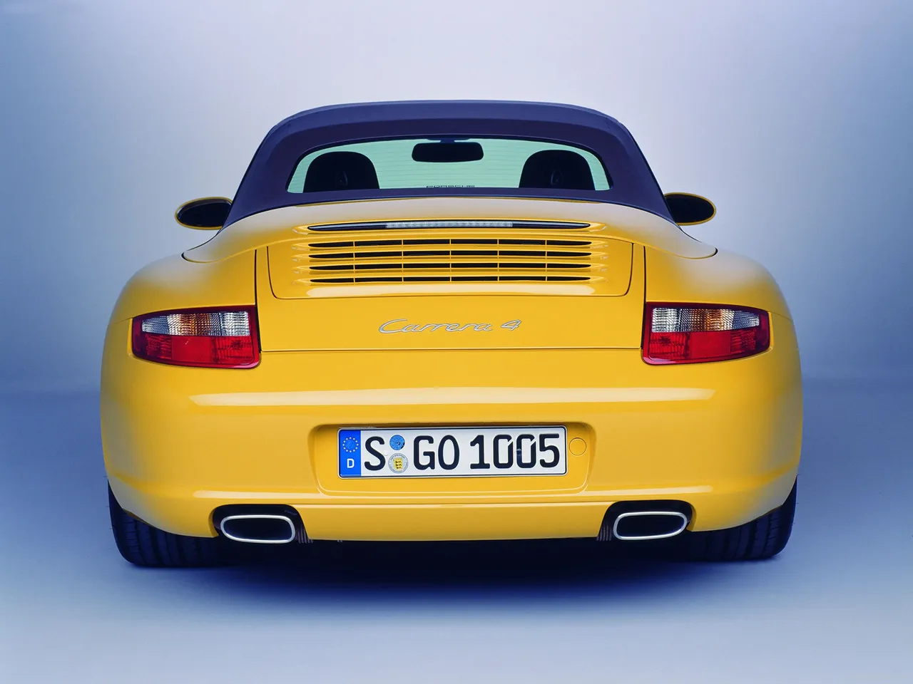 Porsche 911 Carrera 4 Cabriolet (2006) - Rear