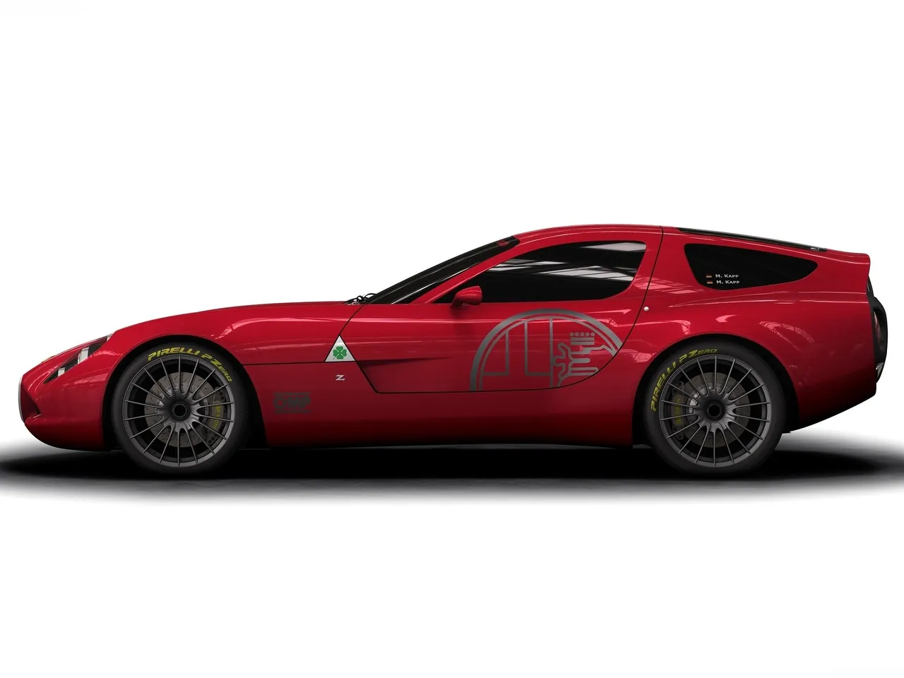 Alfa Romeo TZ3 Corsa (2010) – boční profil